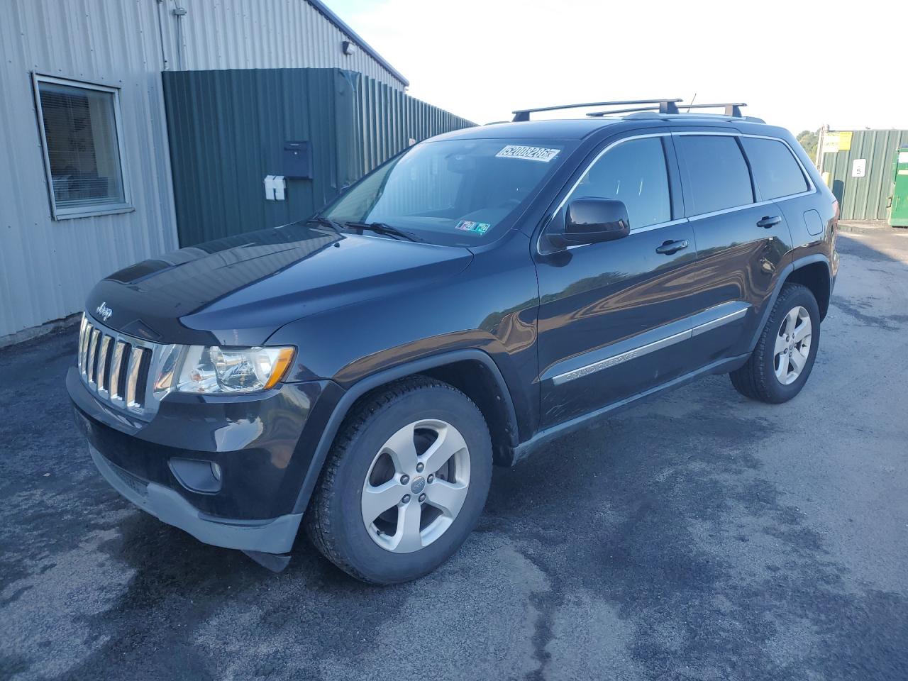 2011 Jeep Grand Cherokee Laredo Charcoal vin: 1J4RR4GG2BC657630 Damage: Left Front Door, Multiple Dents/Paint Damage, 2
