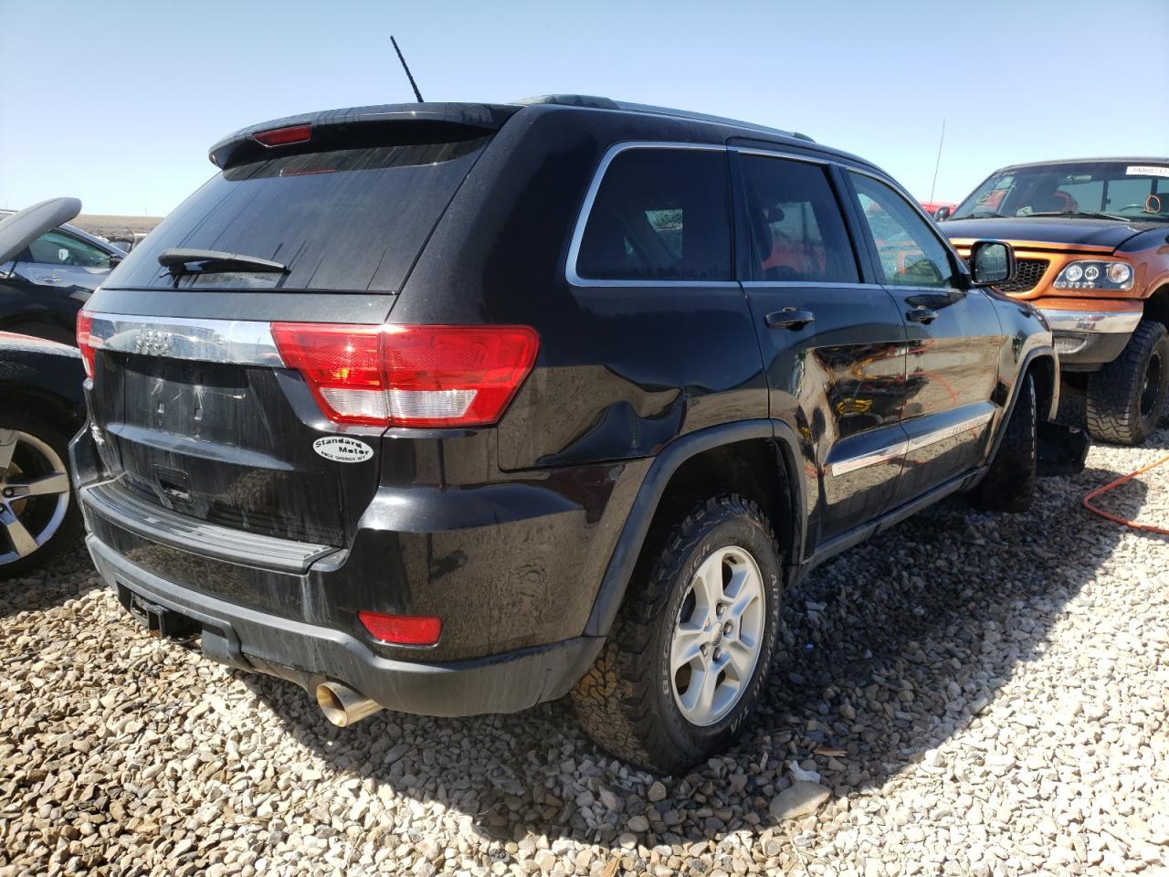 2011 Jeep Grand Cherokee Laredo Black vin: 1J4RR4GG2BC670622