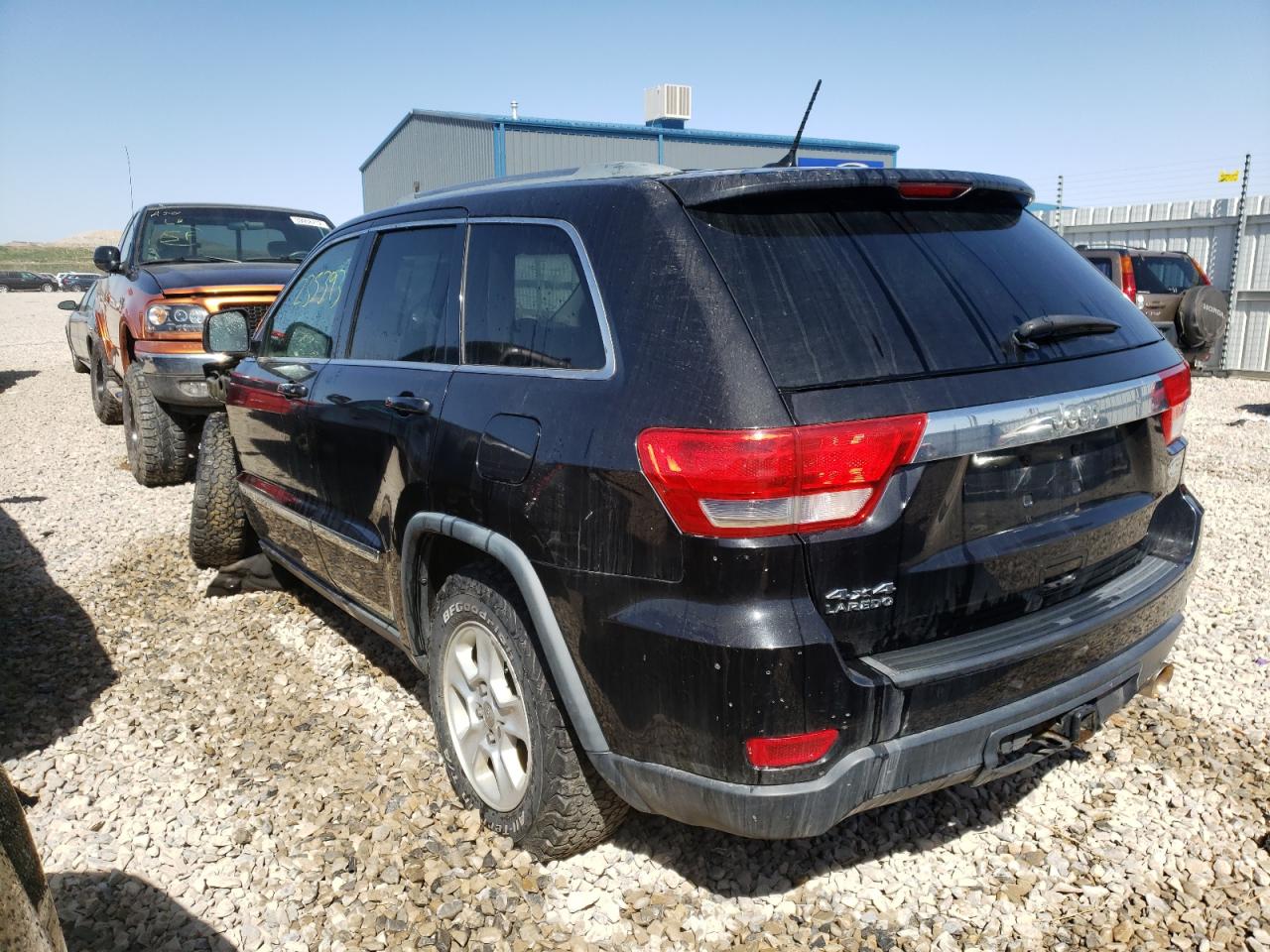 2011 Jeep Grand Cherokee Laredo Black vin: 1J4RR4GG2BC670622