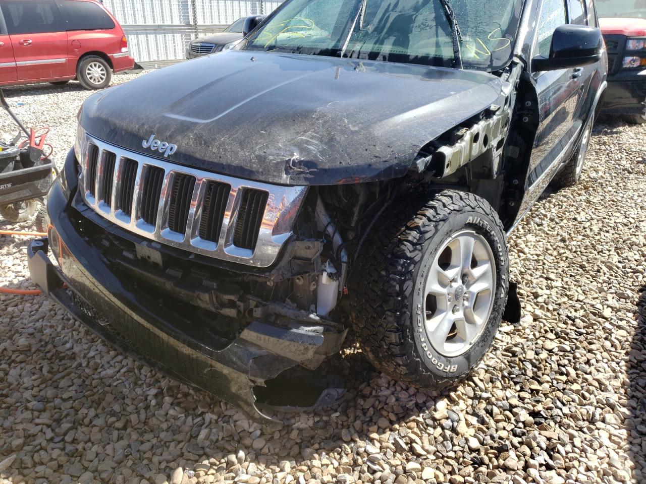 2011 Jeep Grand Cherokee Laredo Black vin: 1J4RR4GG2BC670622