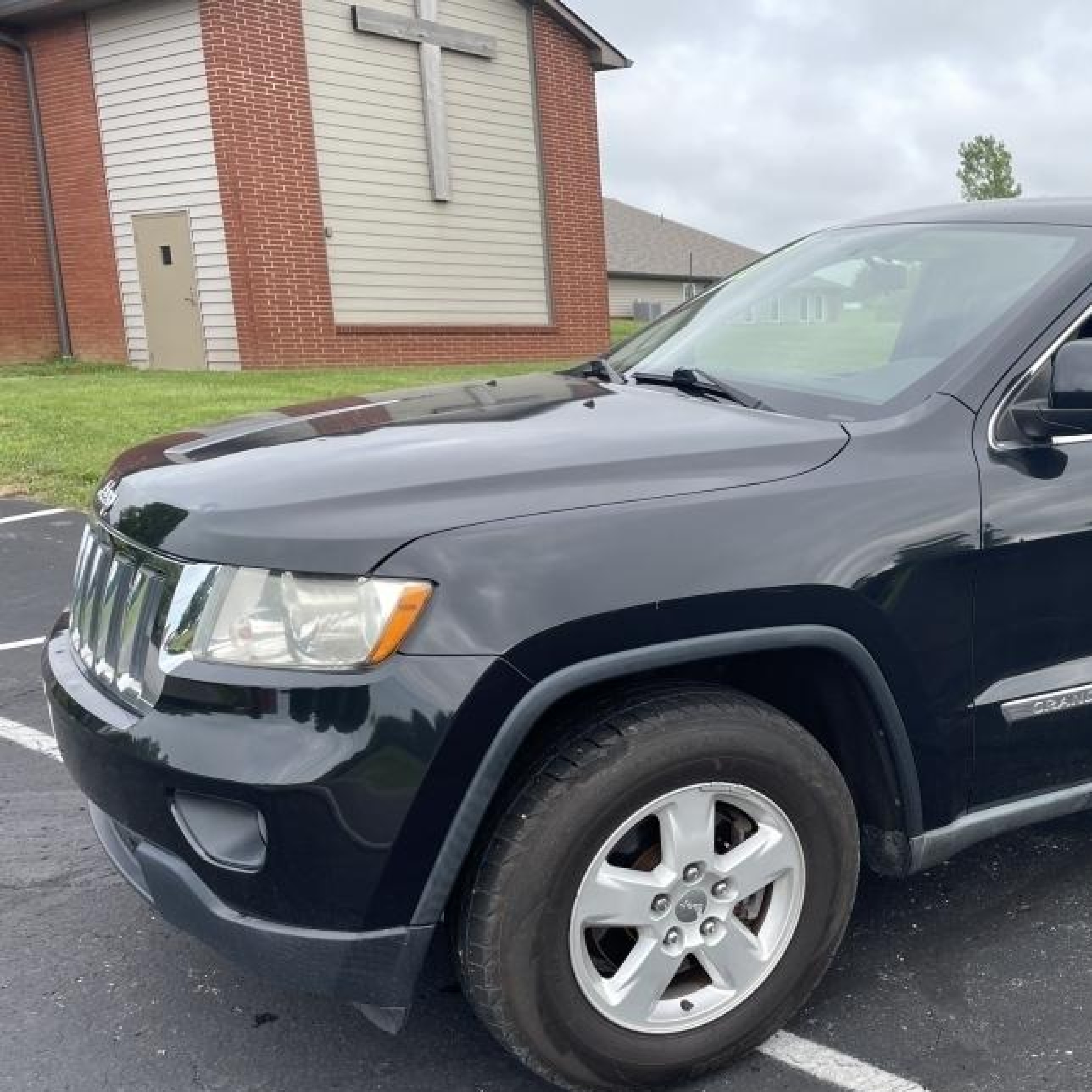 2011 Jeep Grand Cherokee Laredo Черный vin: 1J4RR4GG2BC693933