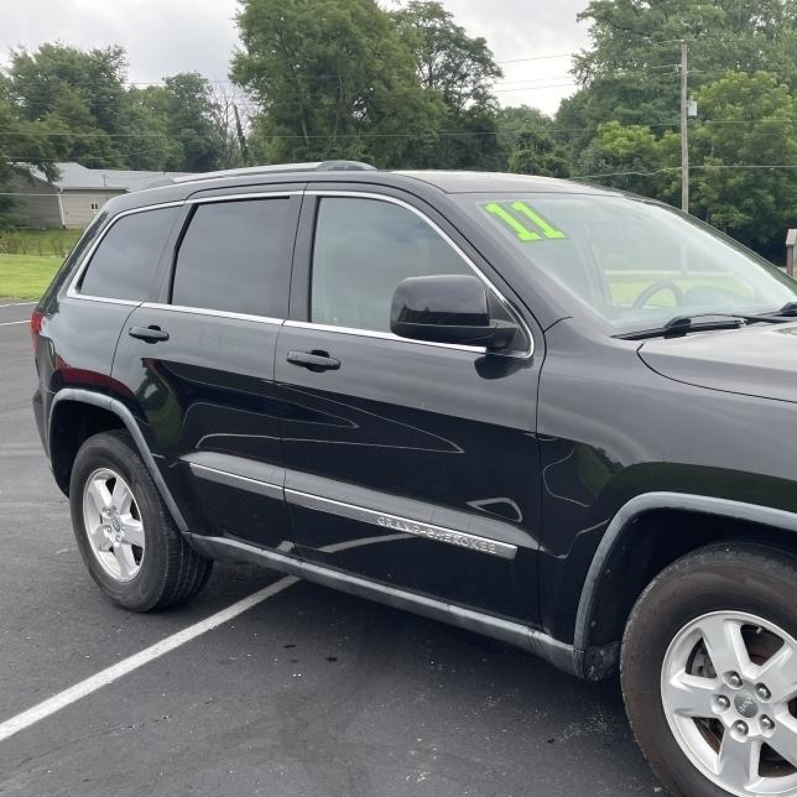 2011 Jeep Grand Cherokee Laredo Черный vin: 1J4RR4GG2BC693933