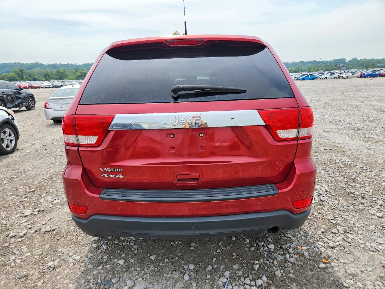 2011 Jeep Grand Cherokee Laredo Burgundy vin: 1J4RR4GG3BC509602