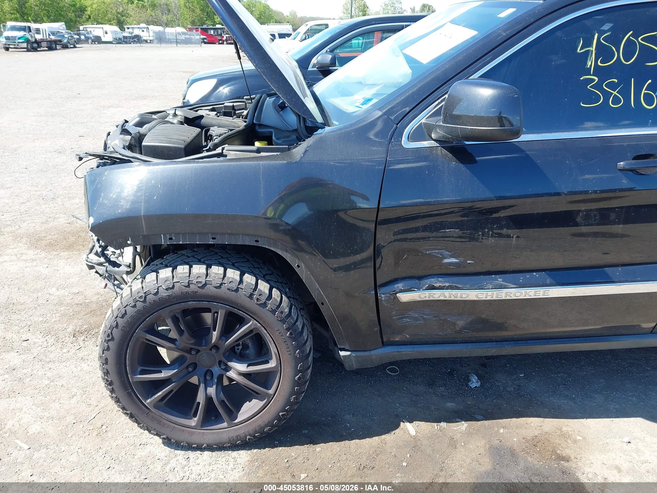 2011 Jeep Grand Cherokee Laredo Black vin: 1J4RR4GG3BC579097