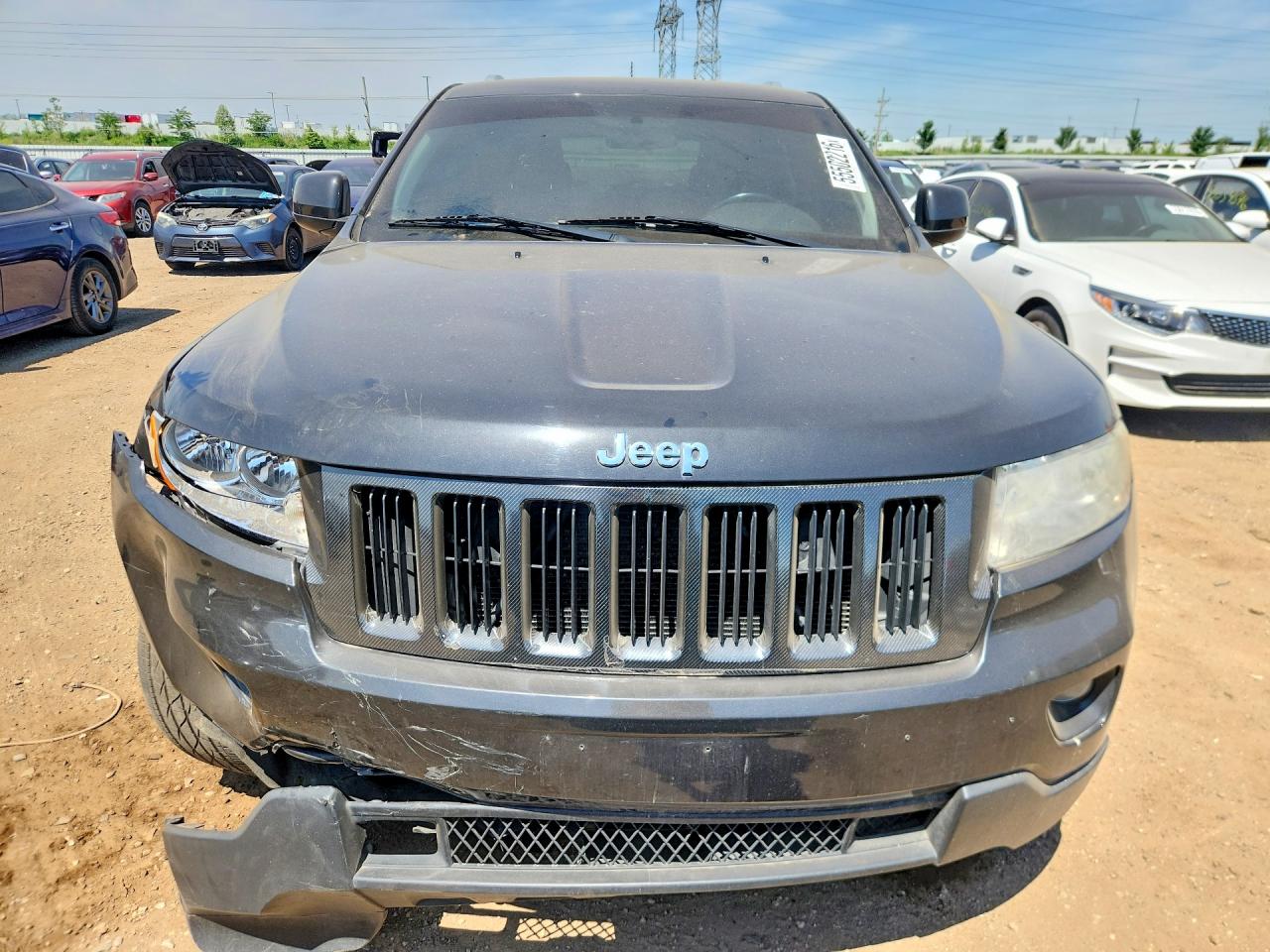 2011 Jeep Grand Cherokee Laredo Black vin: 1J4RR4GG3BC581285