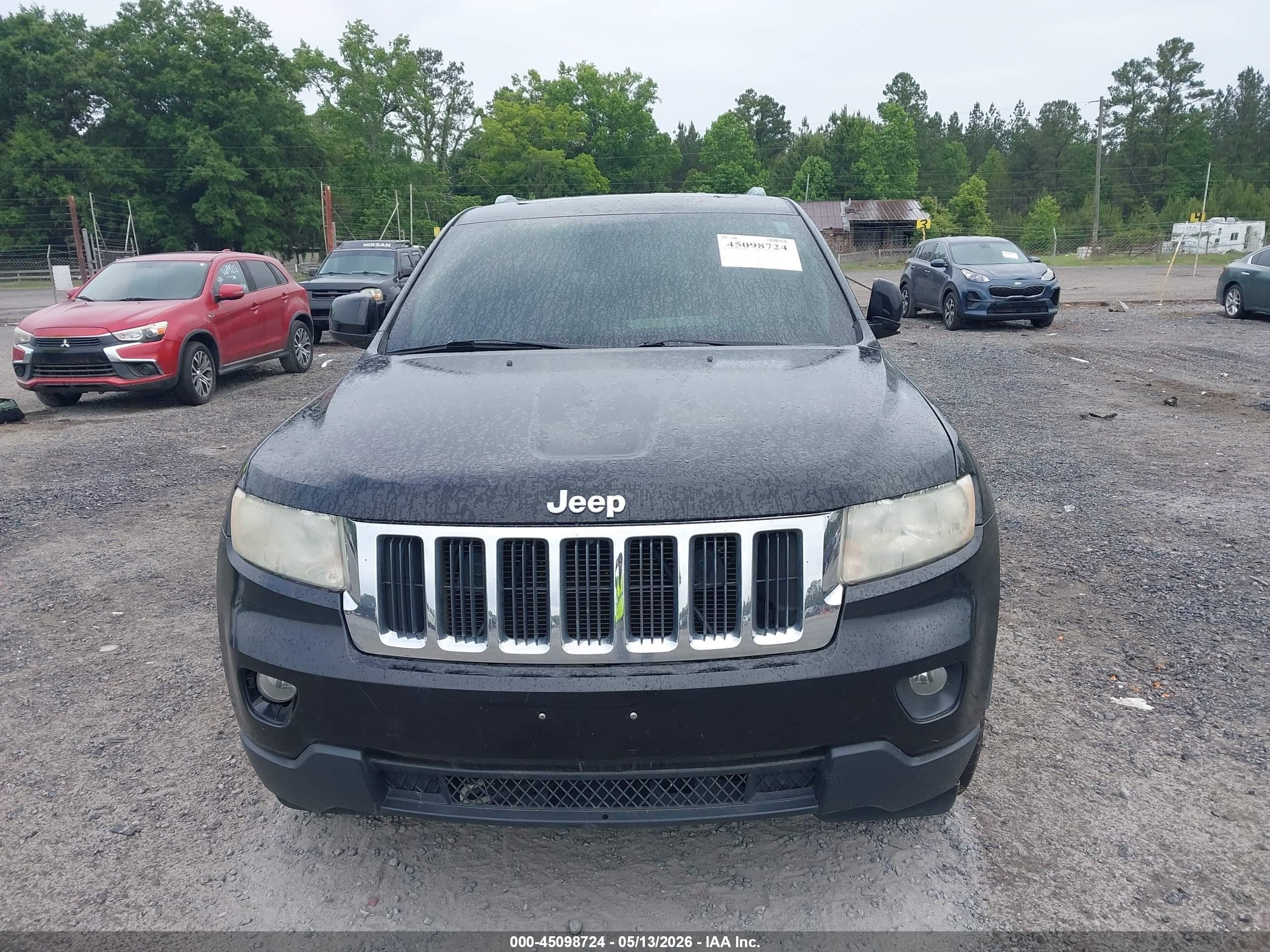 2011 Jeep Grand Cherokee Laredo Черный vin: 1J4RR4GG3BC597700