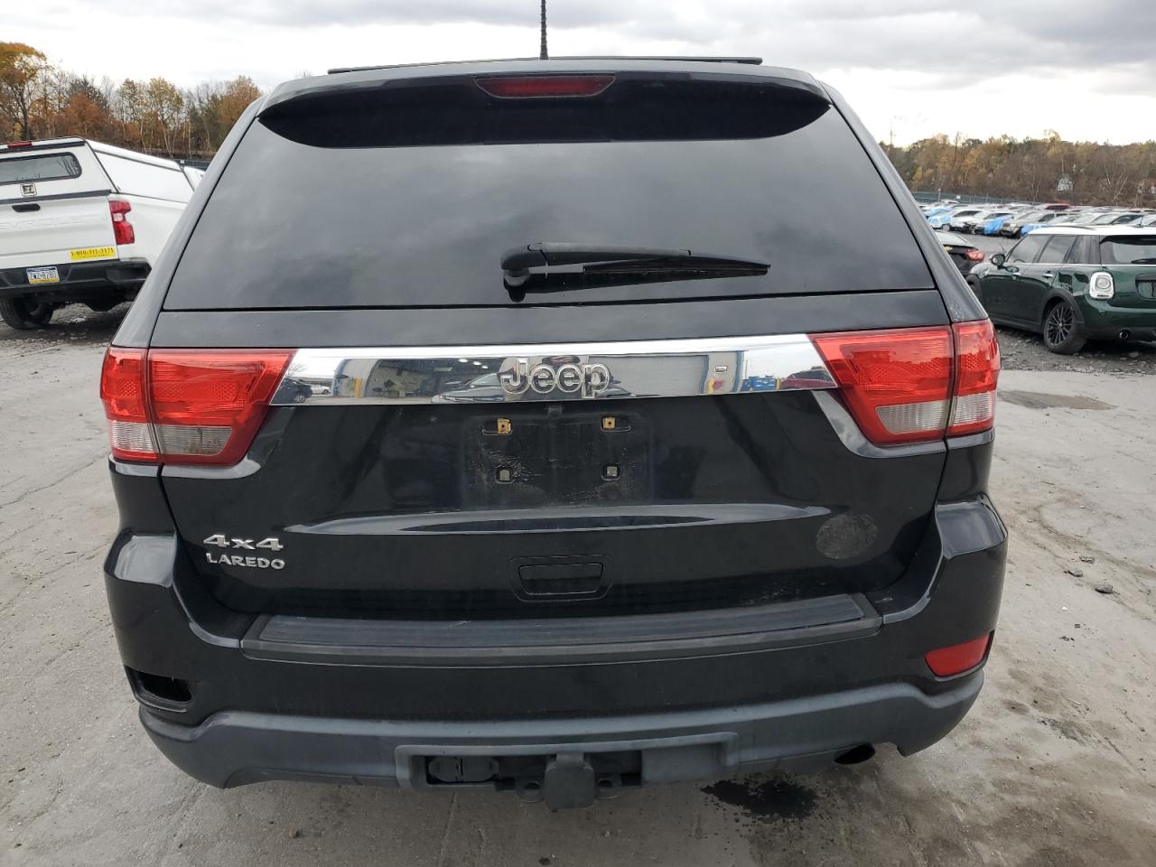 2011 Jeep Grand Cherokee Laredo Черный vin: 1J4RR4GG4BC567279