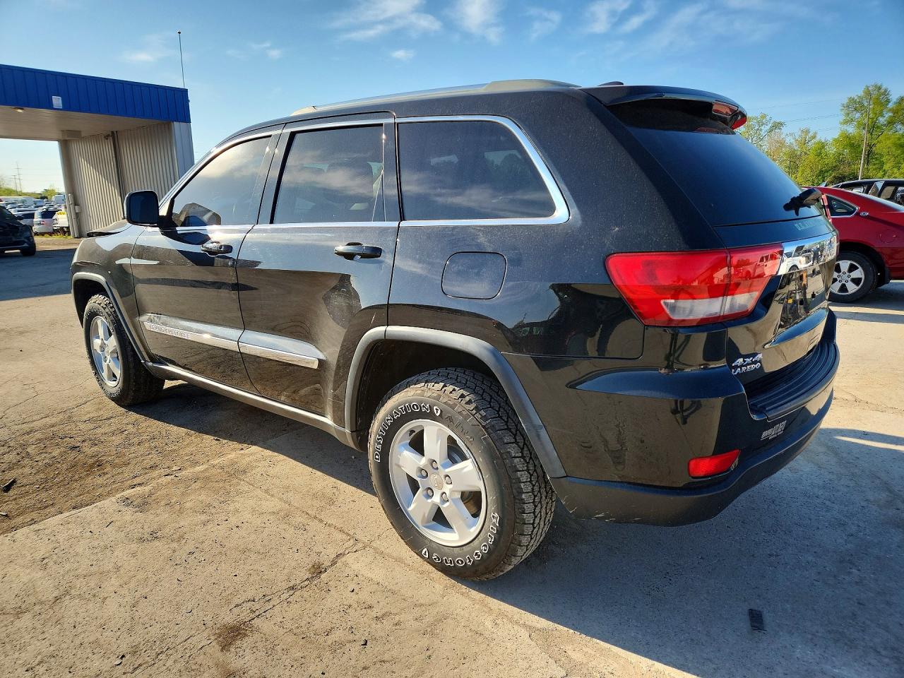 2011 Jeep Grand Cherokee Laredo Black vin: 1J4RR4GG4BC615007