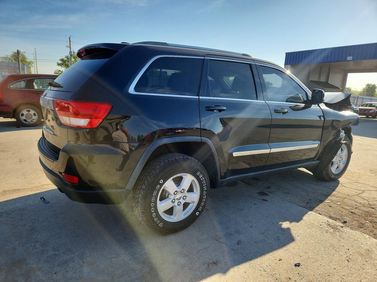 2011 Jeep Grand Cherokee Laredo Black vin: 1J4RR4GG4BC615007