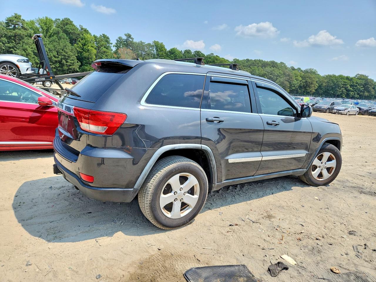 2011 Jeep Grand Cherokee Laredo Gray vin: 1J4RR4GG4BC713454