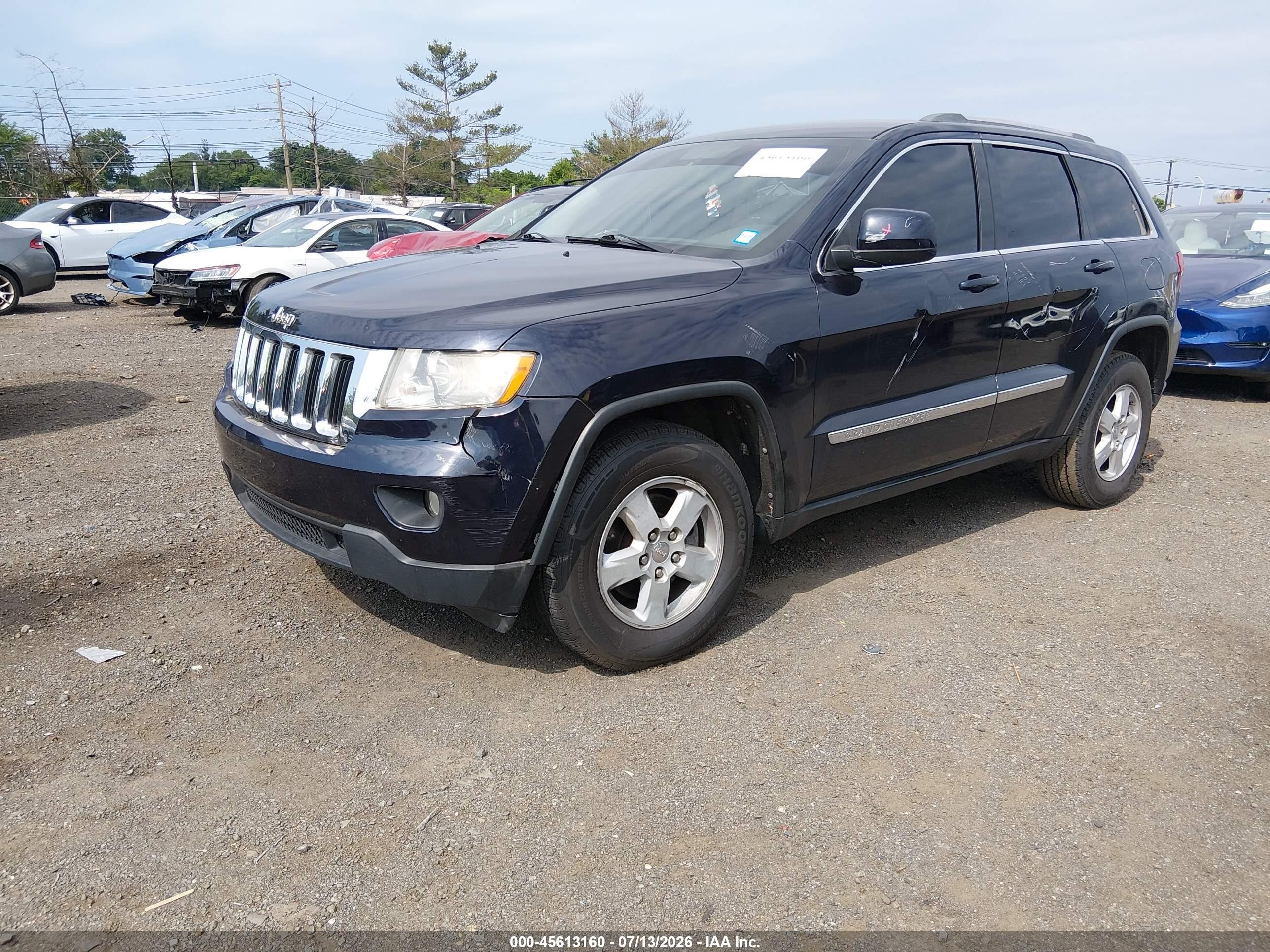 2011 Jeep Grand Cherokee Laredo Black vin: 1J4RR4GG5BC523758