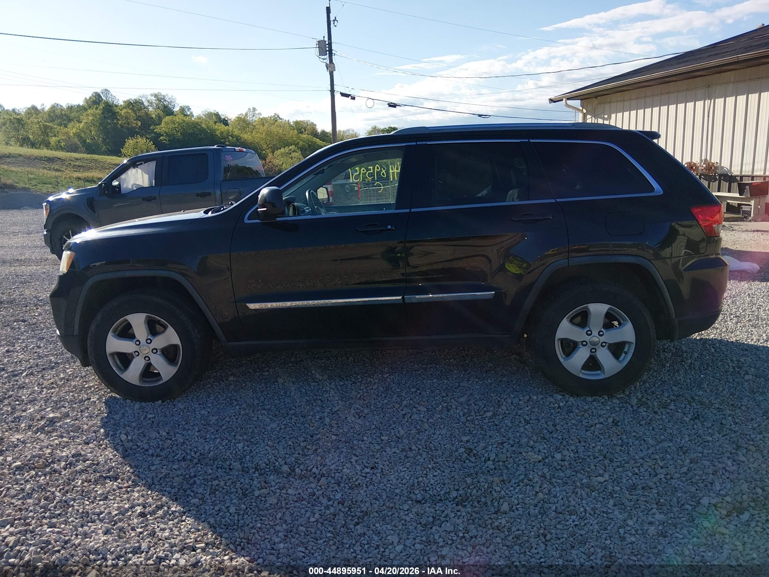 2011 Jeep Grand Cherokee Laredo Black vin: 1J4RR4GG5BC544268
