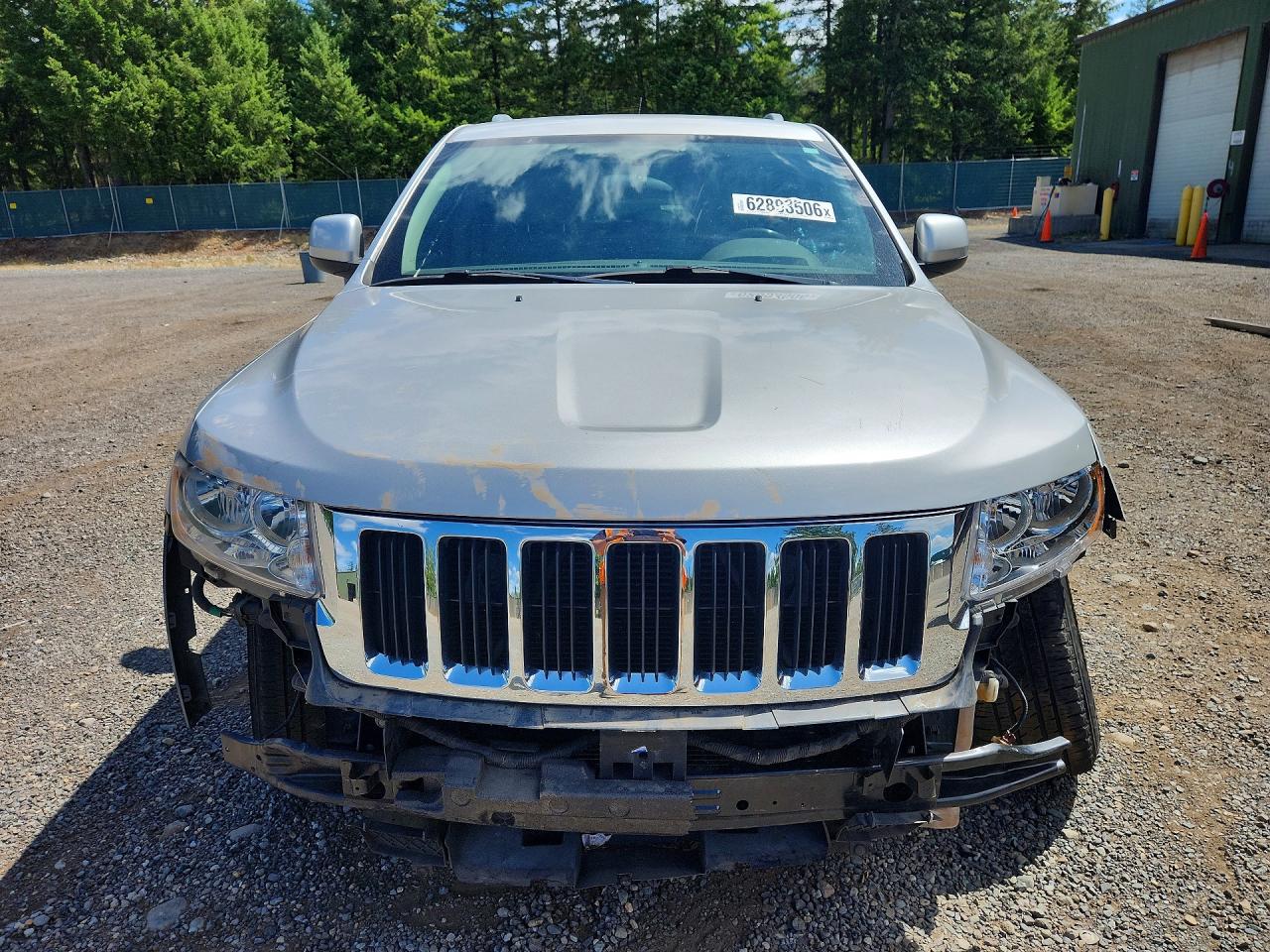 2011 Jeep Grand Cherokee Laredo Silver vin: 1J4RR4GG5BC635654