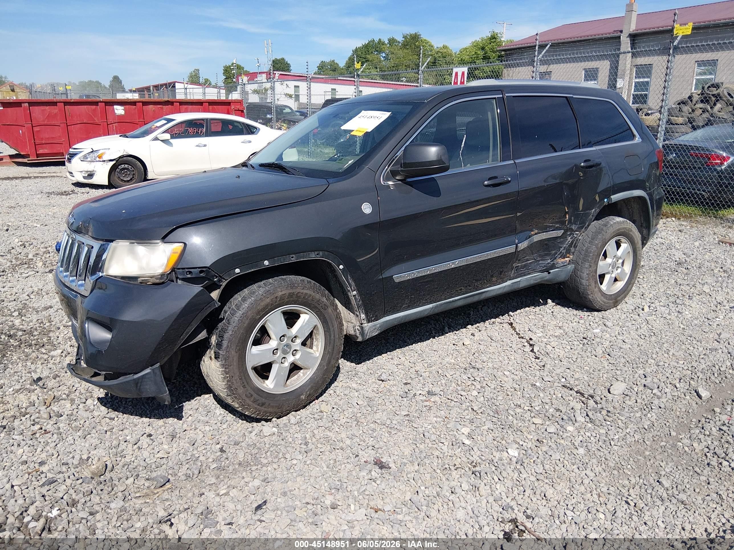 2011 Jeep Grand Cherokee Laredo Pewter vin: 1J4RR4GG5BC652423