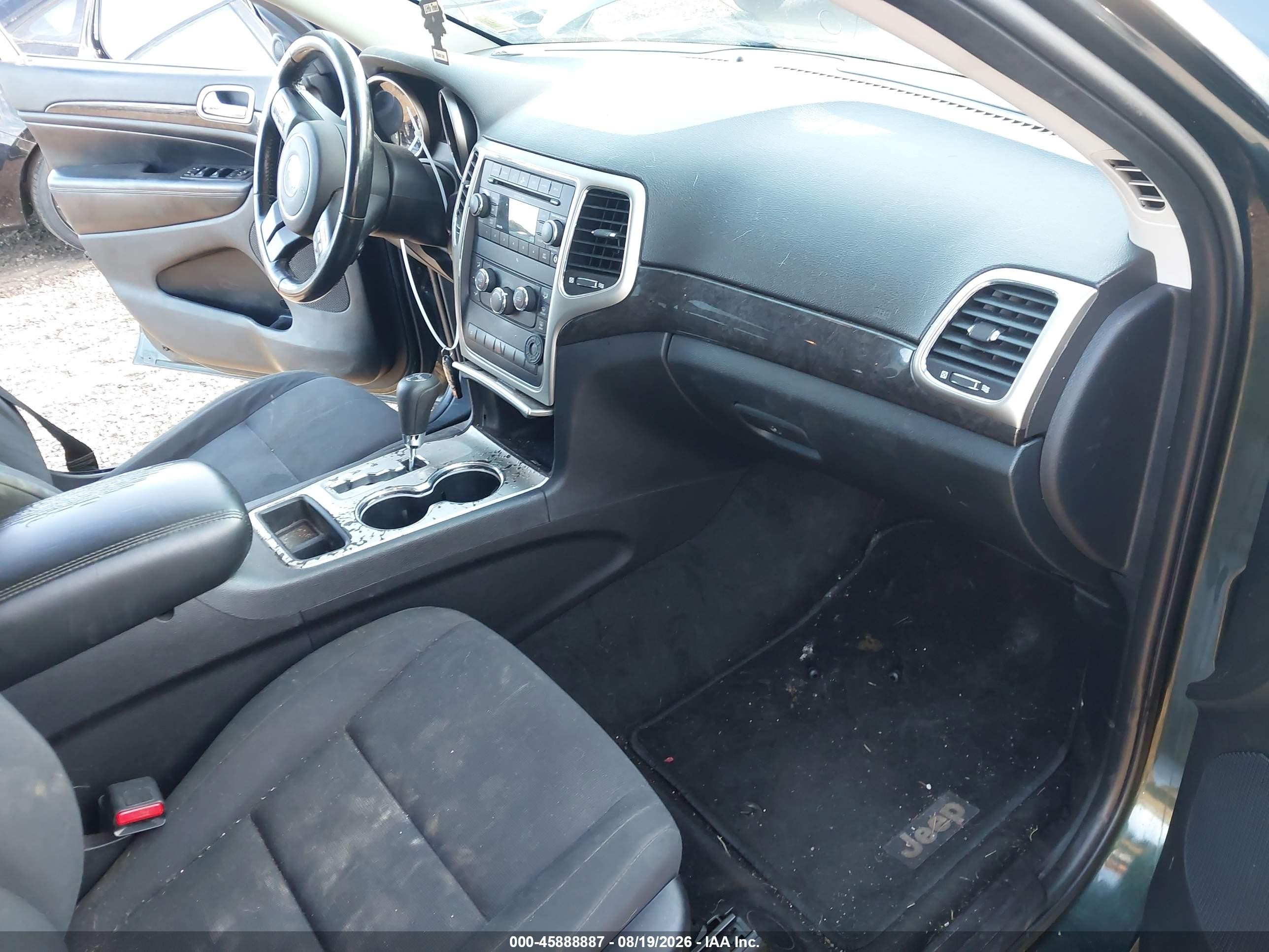 2011 Jeep Grand Cherokee Laredo Green vin: 1J4RR4GG5BC670503