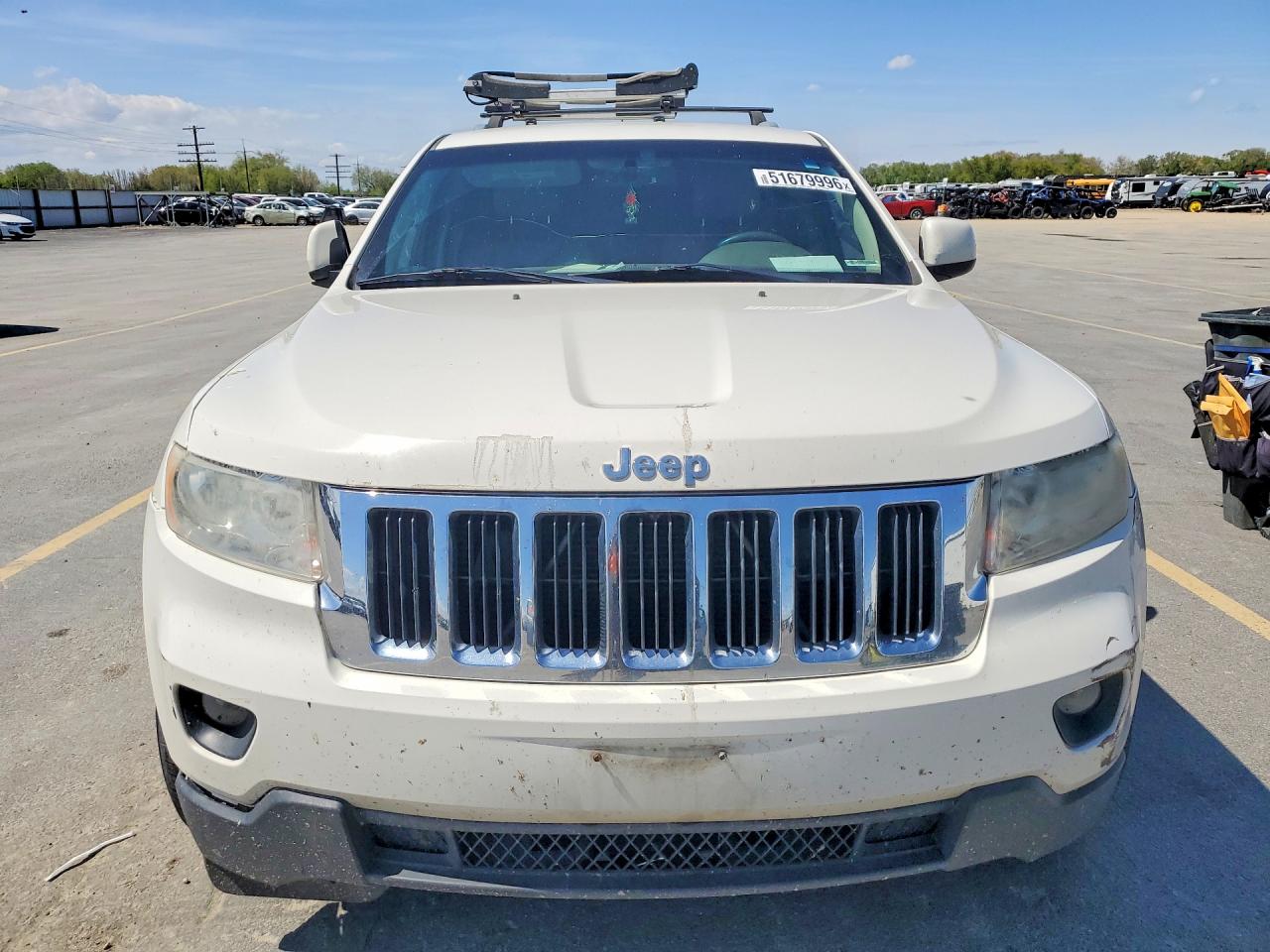 2011 Jeep Grand Cherokee White vin: 1J4RR4GG5BC720221