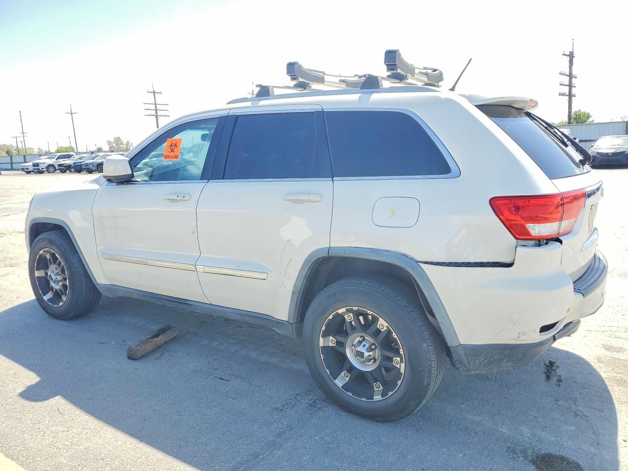 2011 Jeep Grand Cherokee White vin: 1J4RR4GG5BC720221