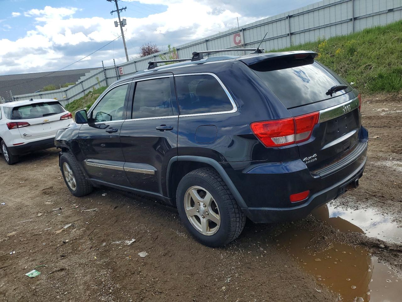2011 Jeep Grand Cherokee Laredo Black vin: 1J4RR4GG6BC696110