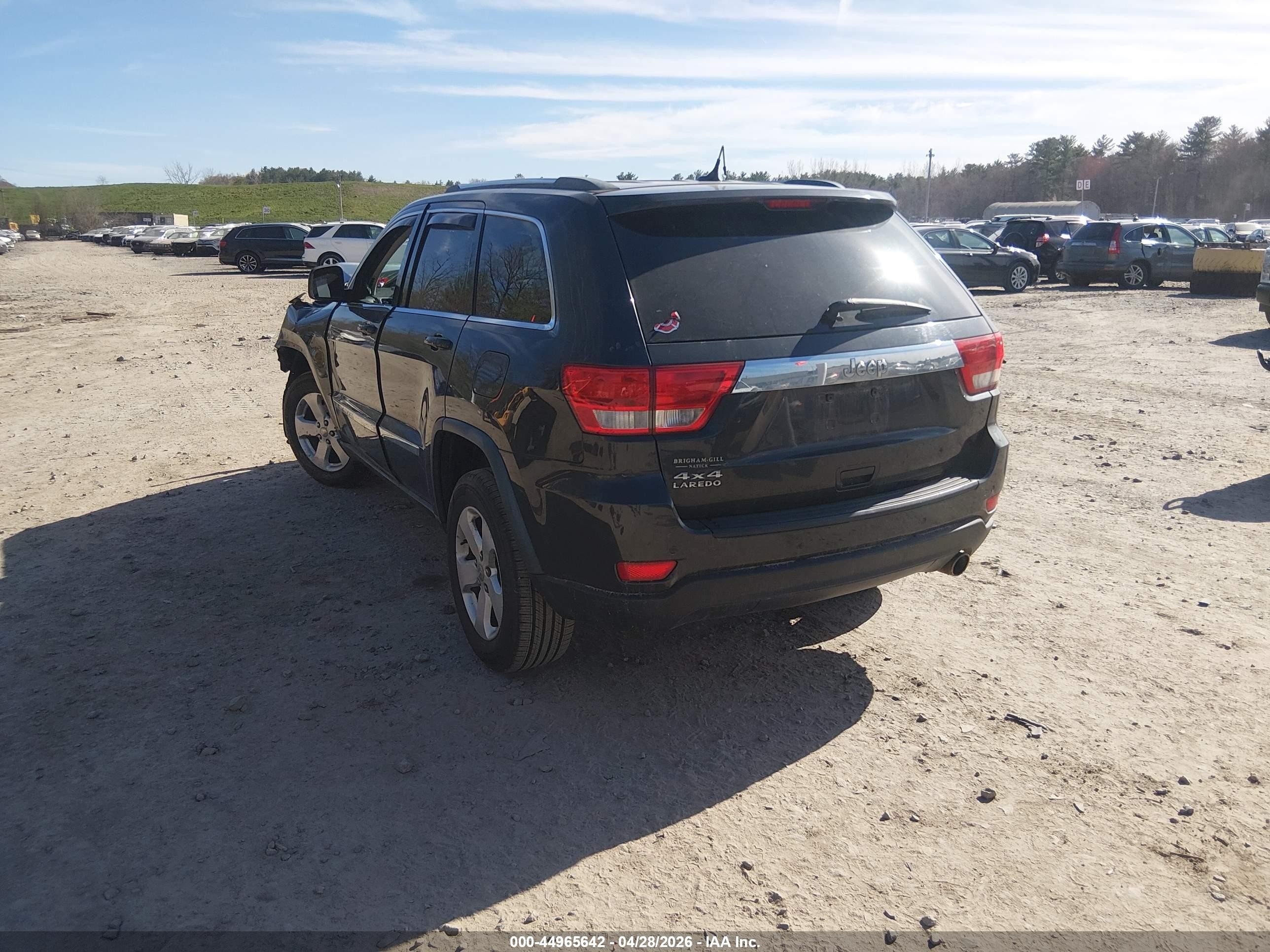 2011 Jeep Grand Cherokee Laredo Черный vin: 1J4RR4GG6BC714041
