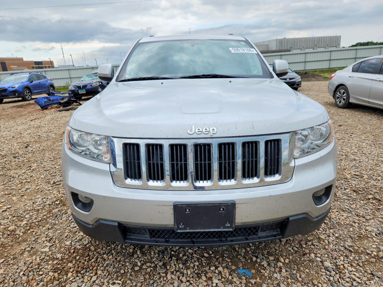 2011 Jeep Grand Cherokee Laredo Silver vin: 1J4RR4GG7BC502989