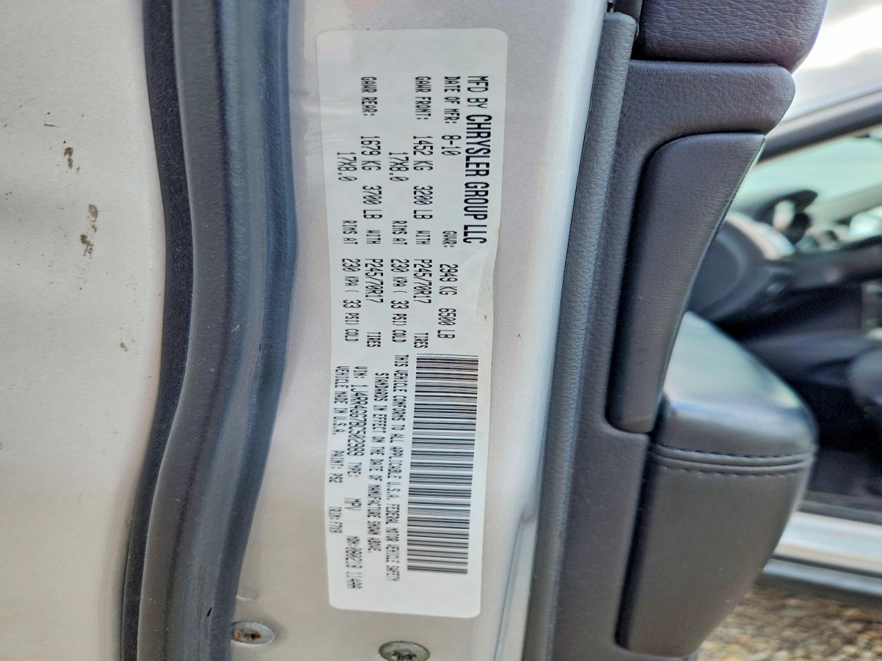 2011 Jeep Grand Cherokee Laredo Silver vin: 1J4RR4GG7BC502989