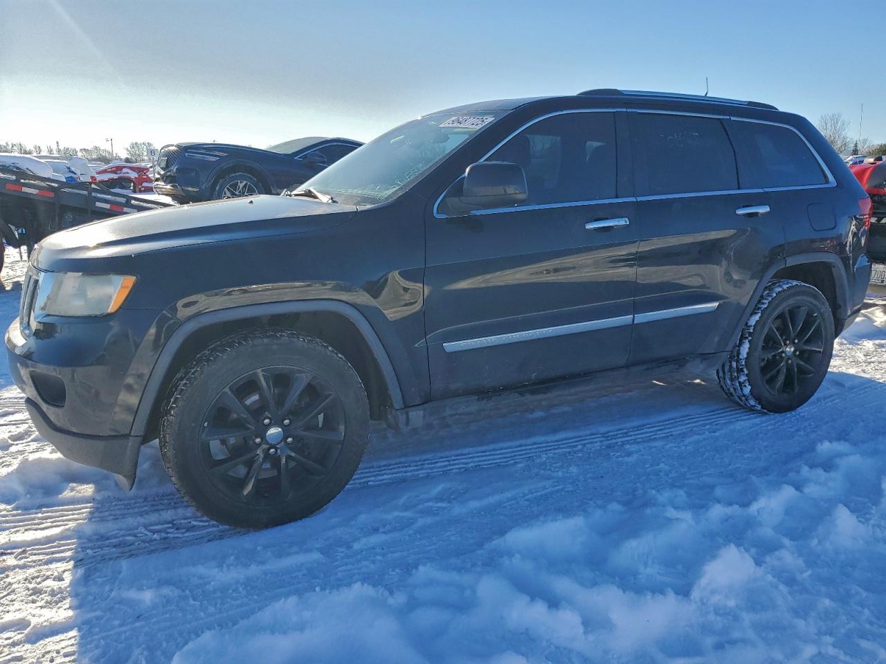 2011 Jeep Grand Cherokee Laredo Black vin: 1J4RR4GG8BC501804