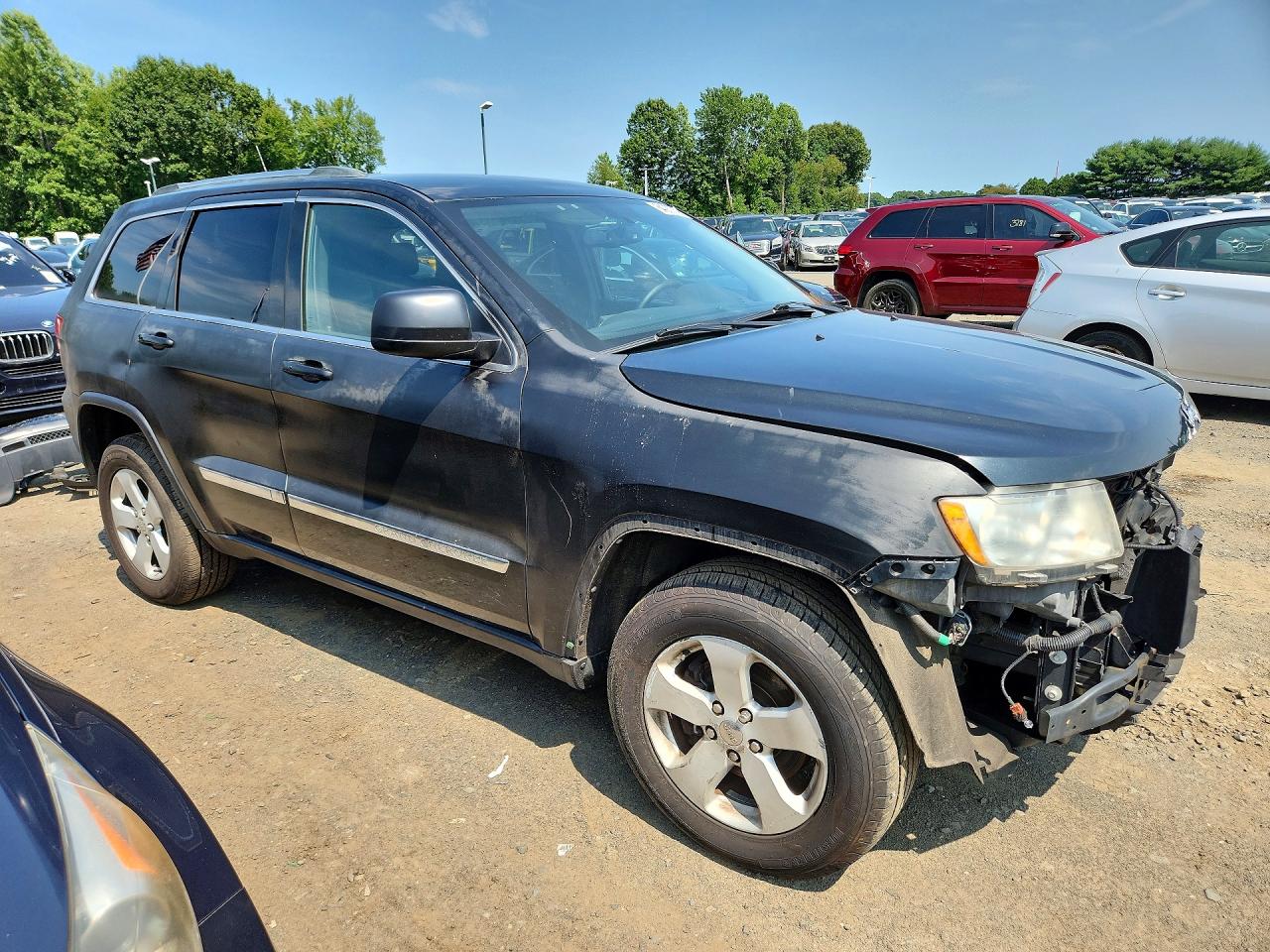 2011 Jeep Grand Cherokee Laredo Черный vin: 1J4RR4GG8BC570511
