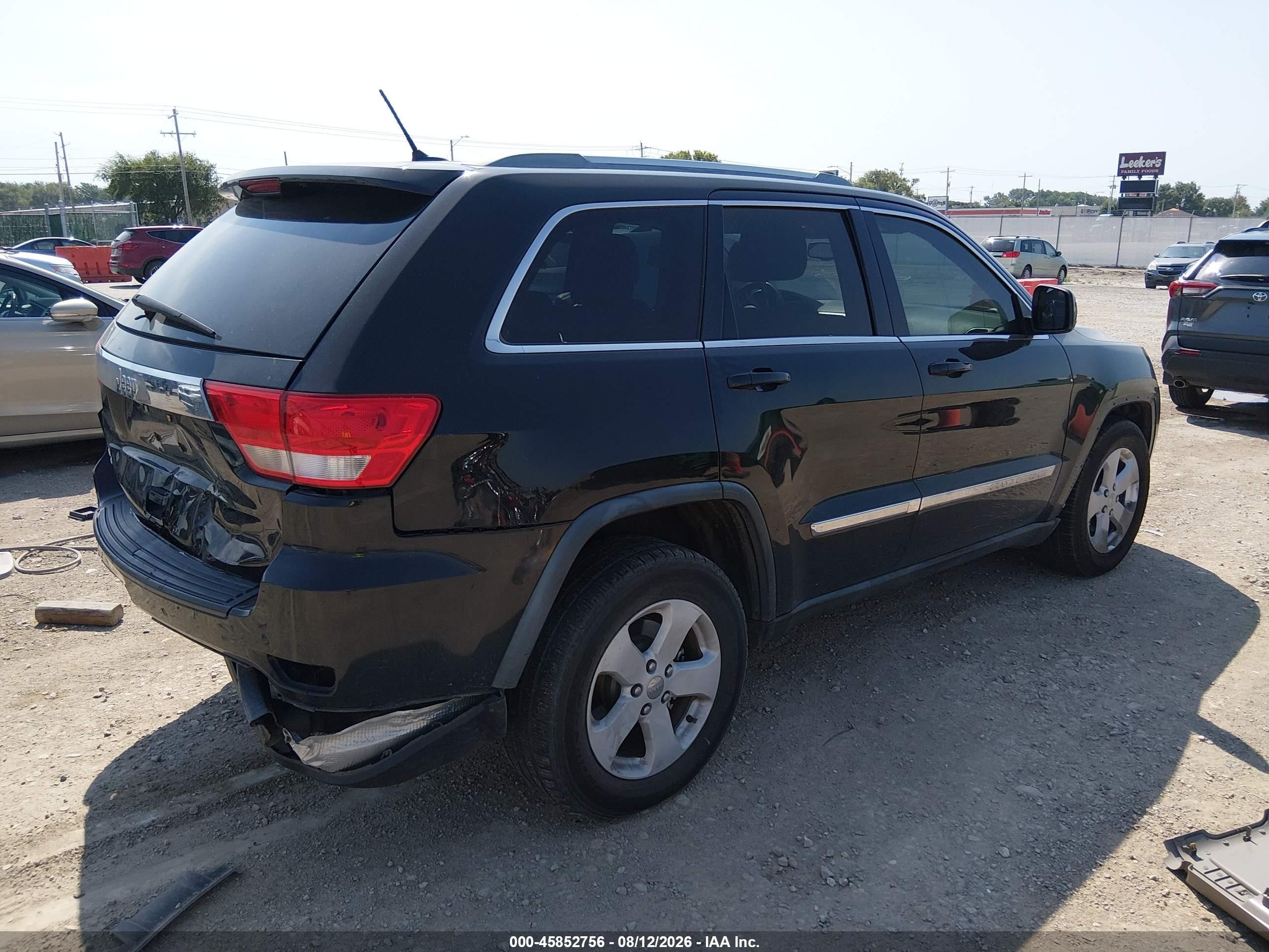 2011 Jeep Grand Cherokee Laredo Черный vin: 1J4RR4GG8BC610134