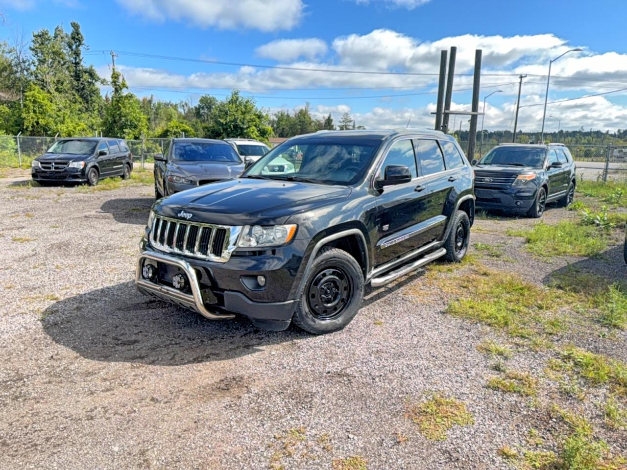 2011 Jeep Grand Cherokee Laredo Black vin: 1J4RR4GG8BC647877