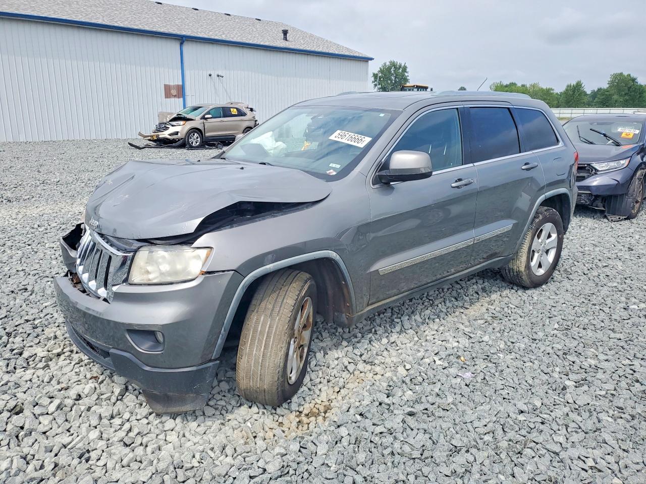 2011 Jeep Grand Cherokee Laredo Gray vin: 1J4RR4GG8BC671144