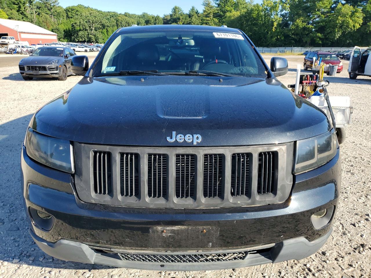 2011 Jeep Grand Cherokee Laredo Black vin: 1J4RR4GG8BC680698