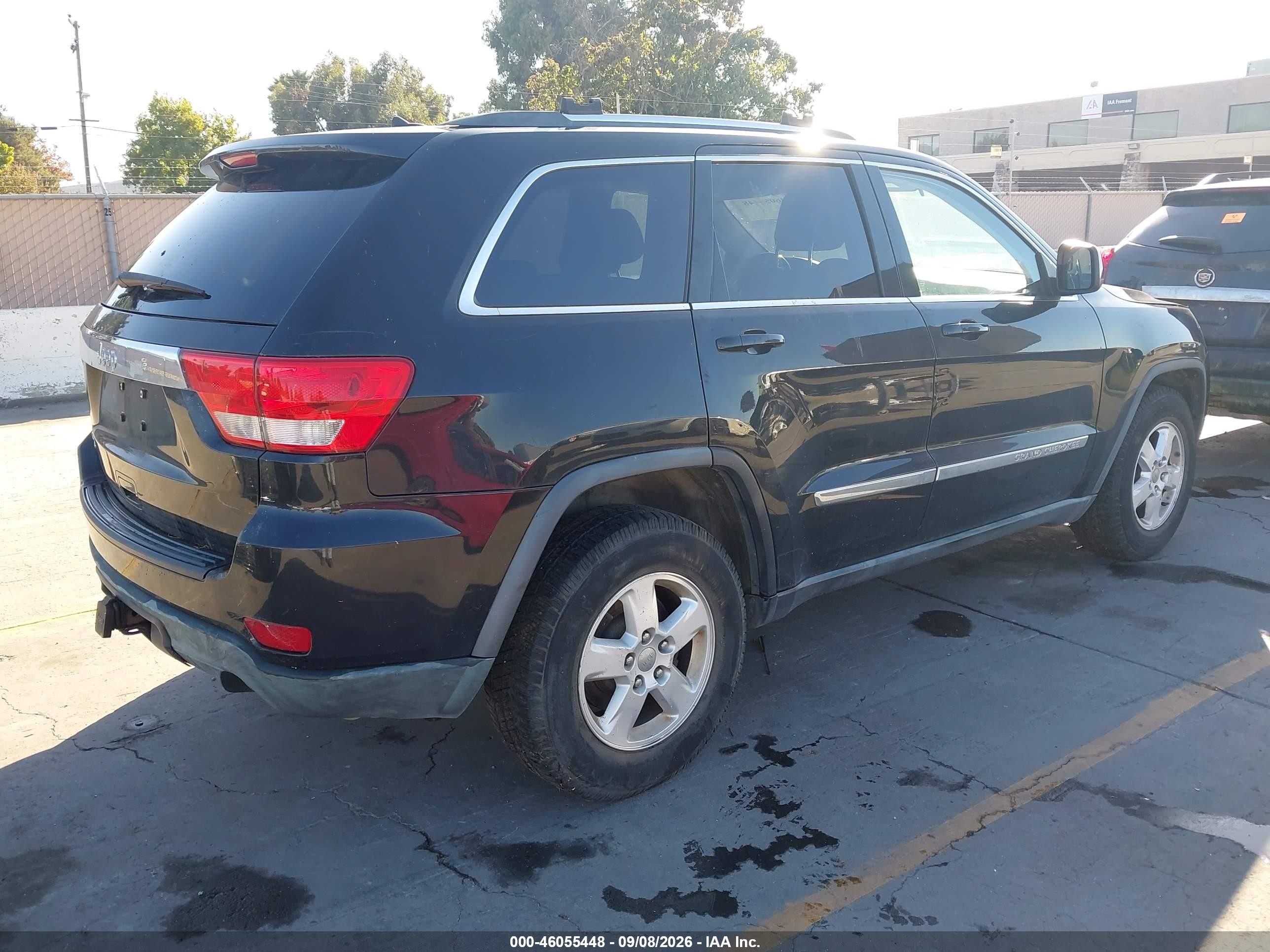 2011 Jeep Grand Cherokee Laredo Black vin: 1J4RR4GG9BC511337