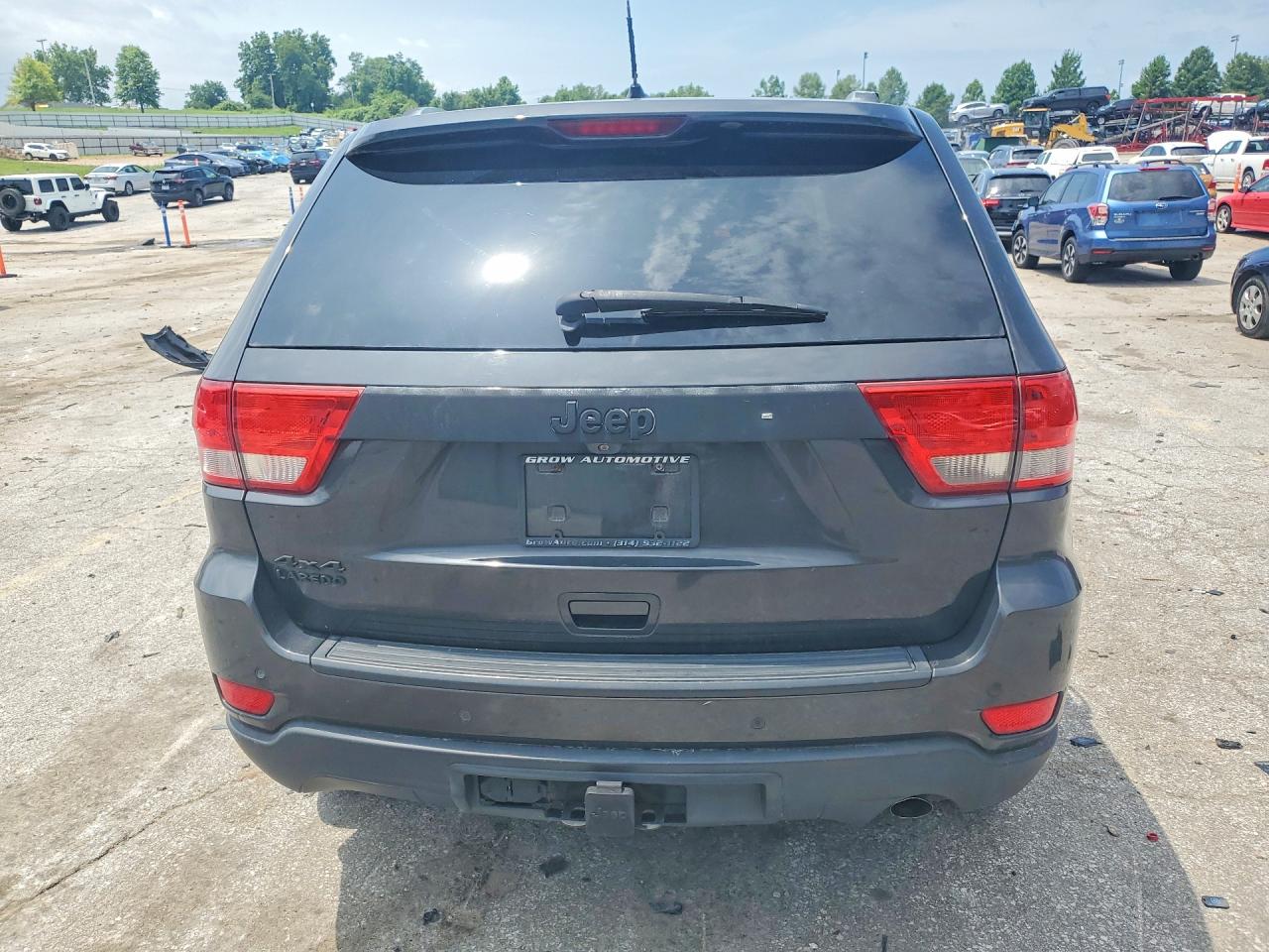 2011 Jeep Grand Cherokee Laredo Black vin: 1J4RR4GGXBC548722