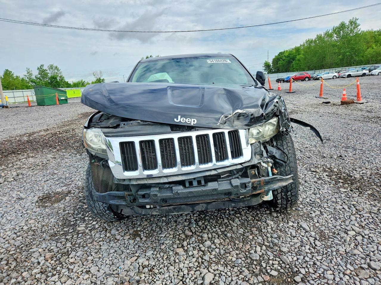 2011 Jeep Grand Cherokee Laredo Black vin: 1J4RR4GGXBC572342