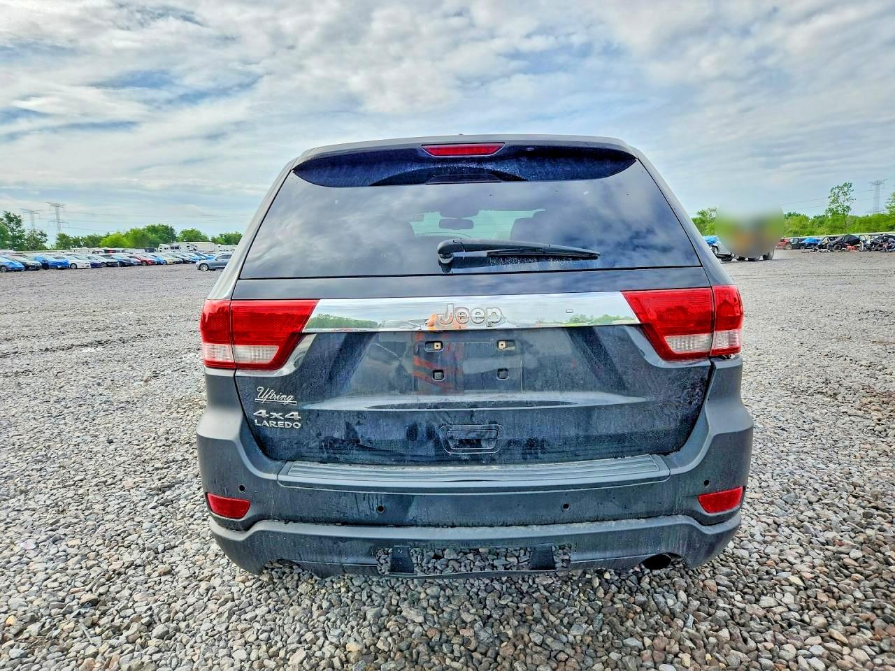 2011 Jeep Grand Cherokee Laredo Black vin: 1J4RR4GGXBC572342