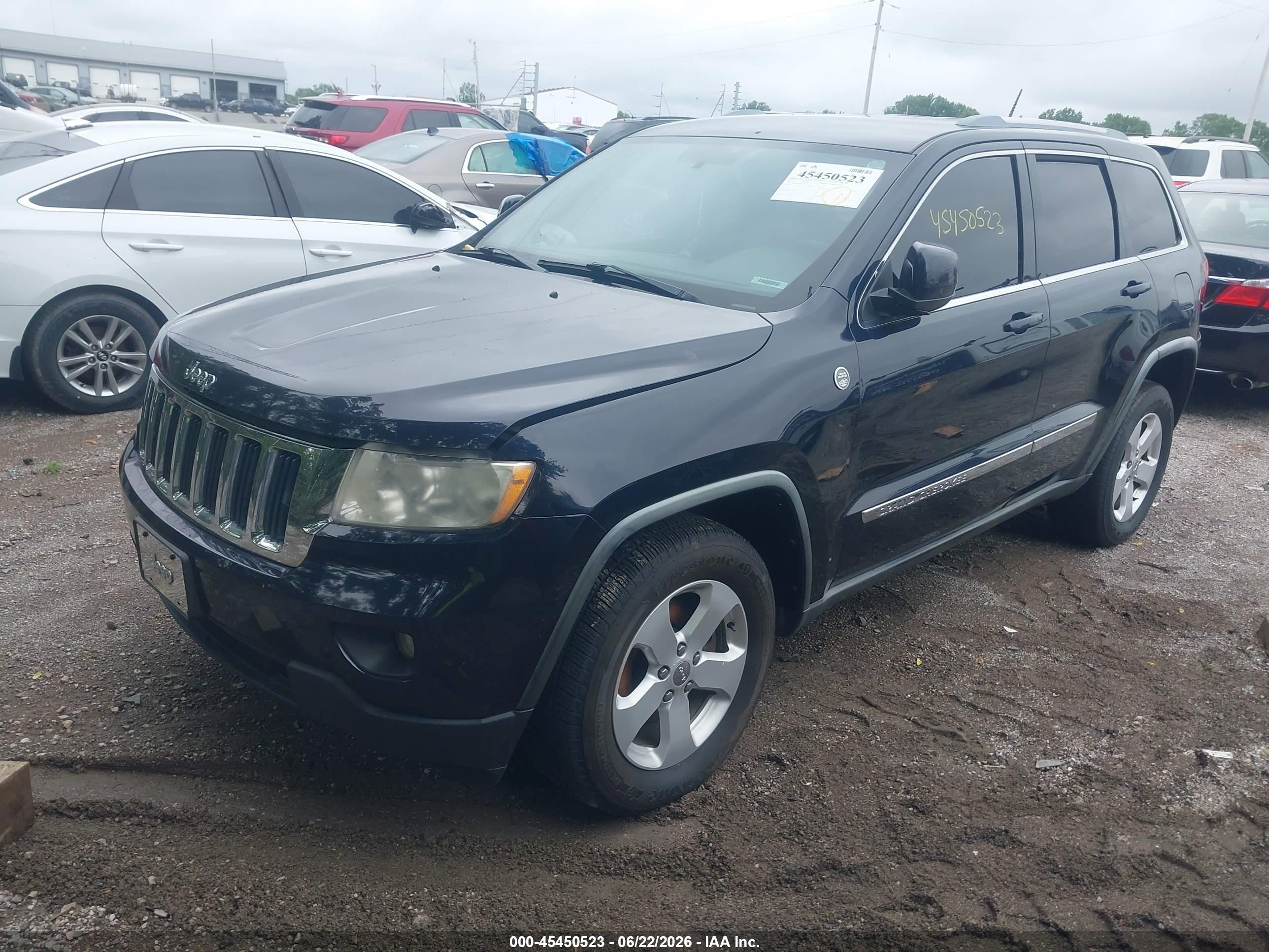 2011 Jeep Grand Cherokee Laredo Blue vin: 1J4RR4GT1BC674142