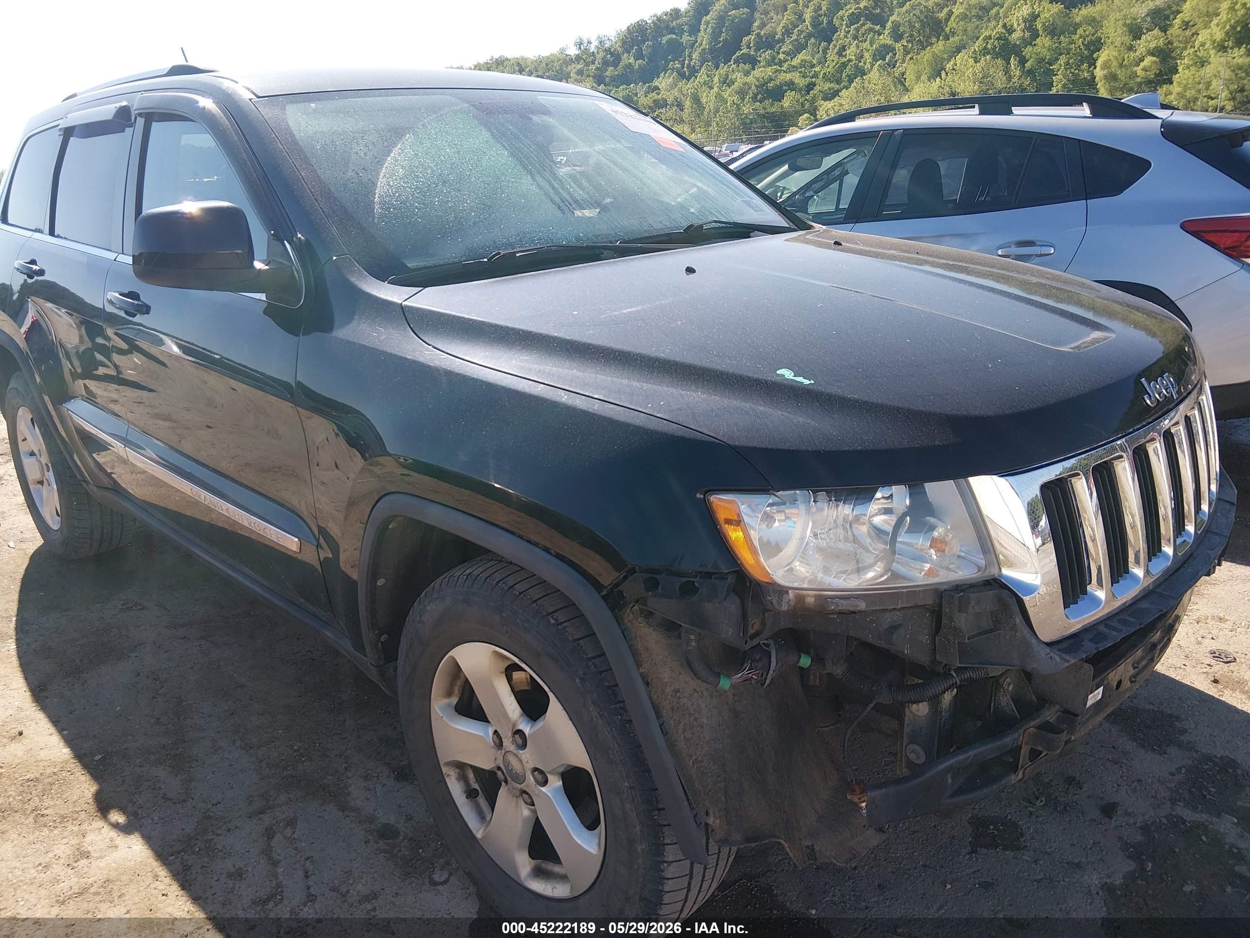 2011 Jeep Grand Cherokee Laredo Черный vin: 1J4RR4GT5BC504642