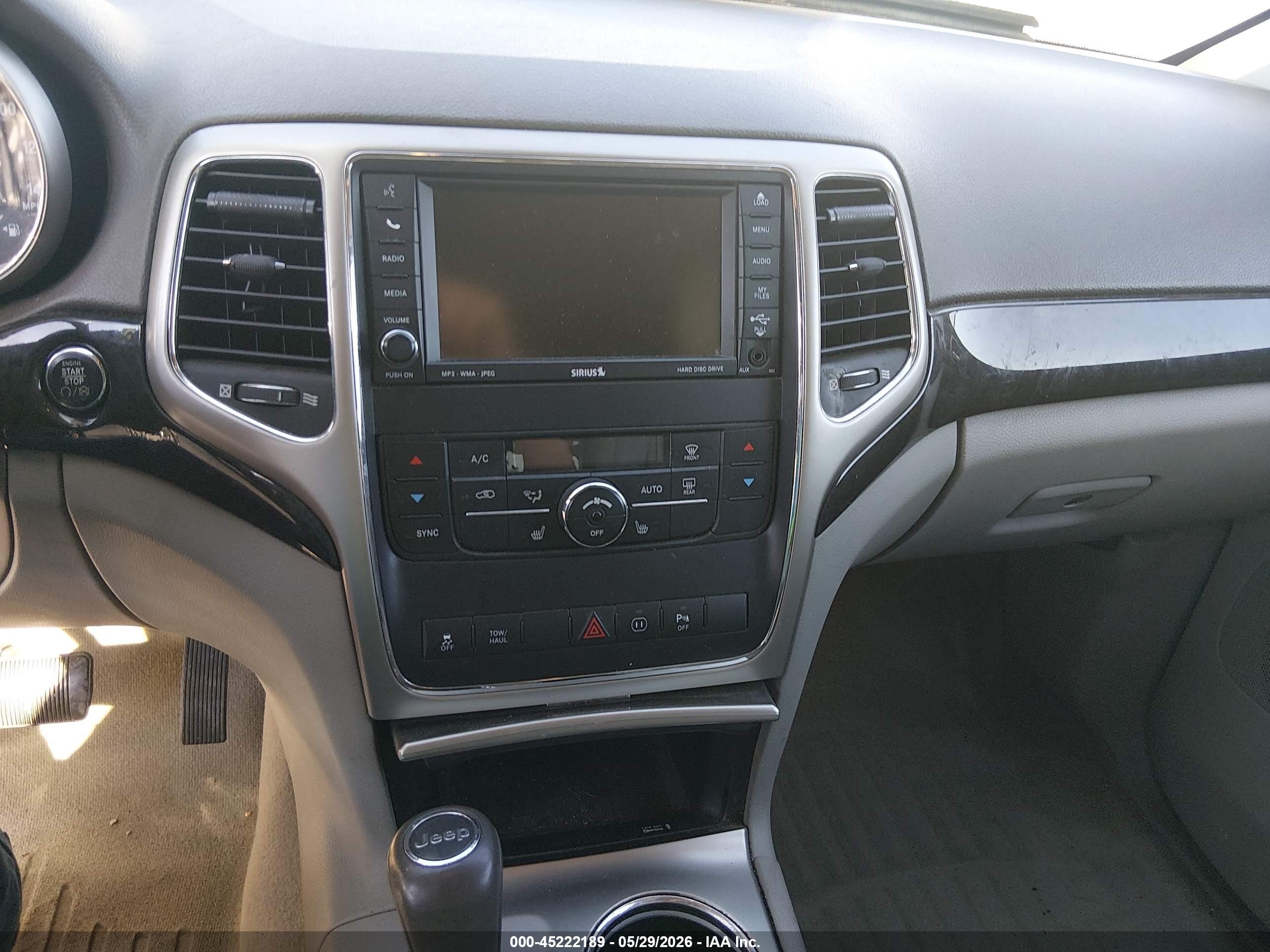 2011 Jeep Grand Cherokee Laredo Черный vin: 1J4RR4GT5BC504642