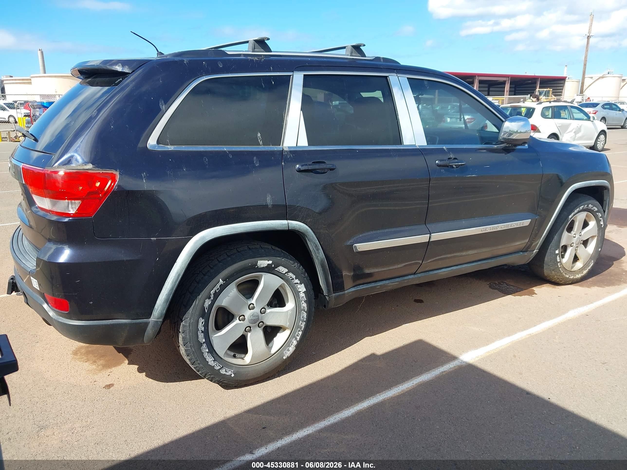 2011 Jeep Grand Cherokee Laredo Black vin: 1J4RR4GT5BC625056
