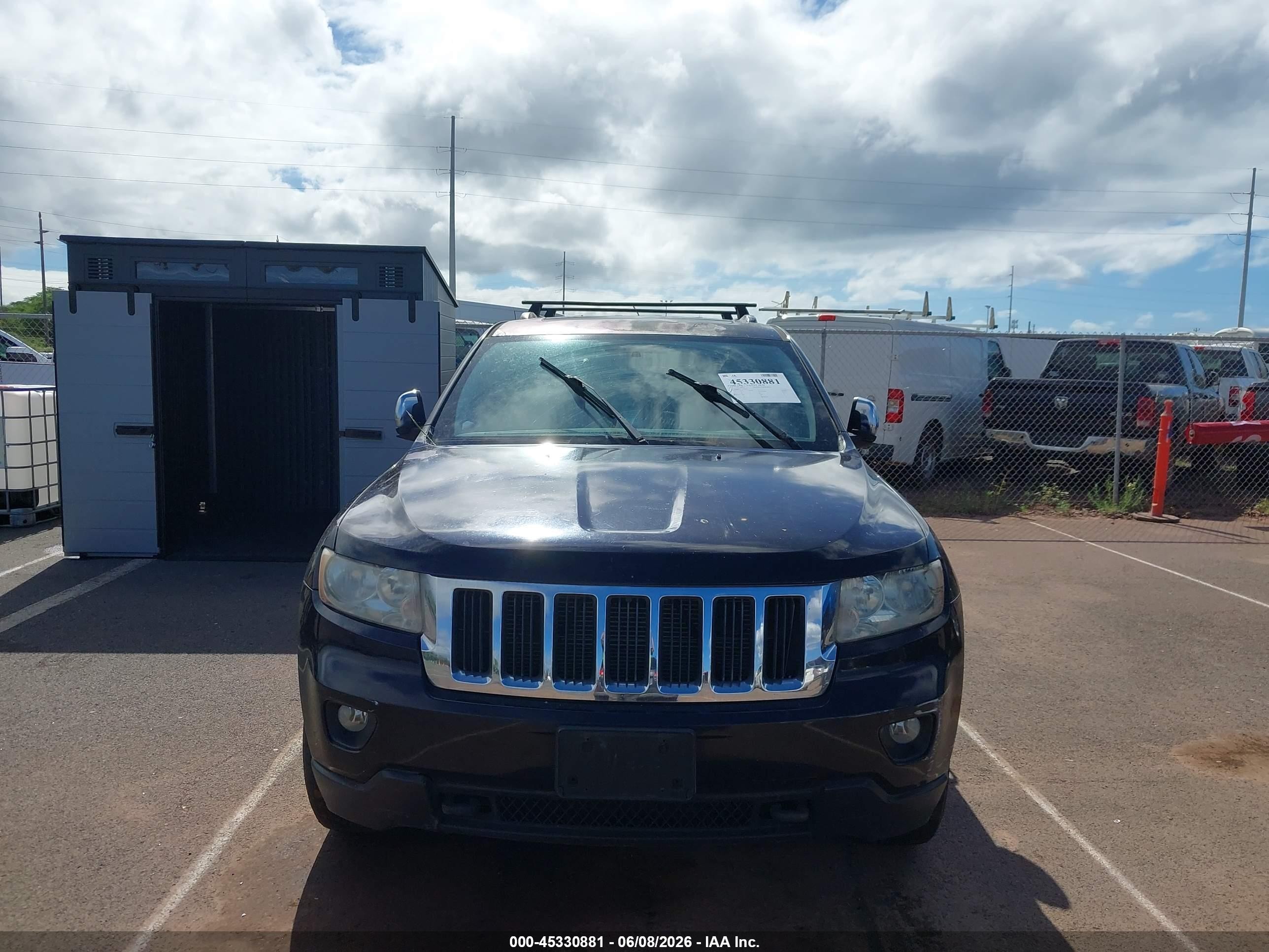 2011 Jeep Grand Cherokee Laredo Black vin: 1J4RR4GT5BC625056