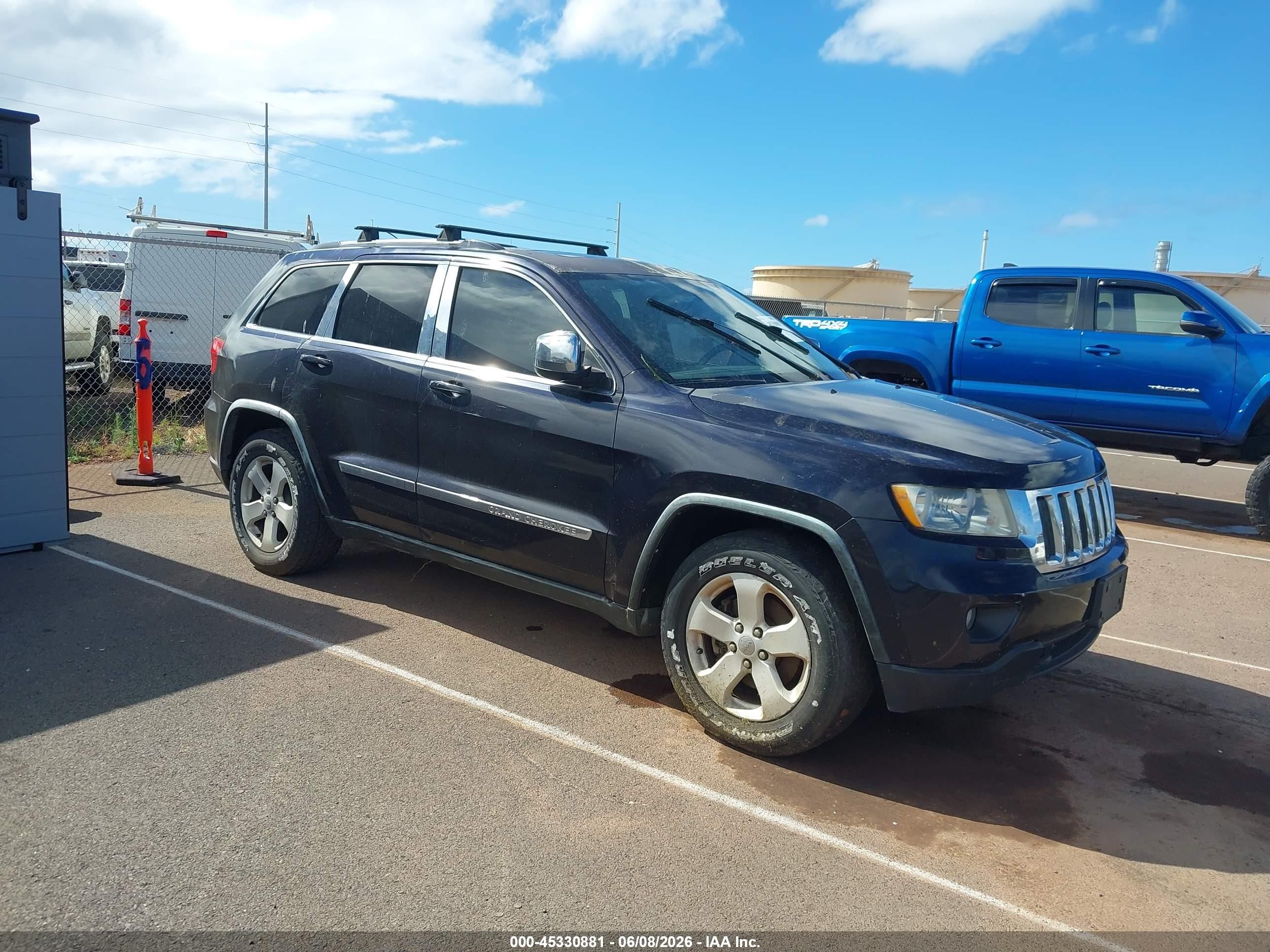 2011 Jeep Grand Cherokee Laredo Black vin: 1J4RR4GT5BC625056