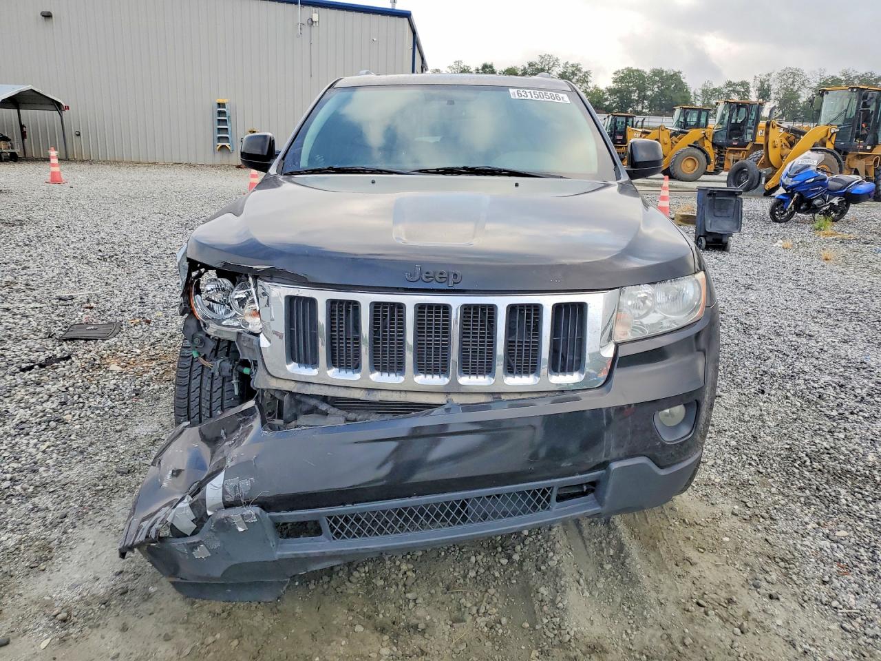 2011 Jeep Grand Cherokee Laredo Black vin: 1J4RR4GT8BC627285