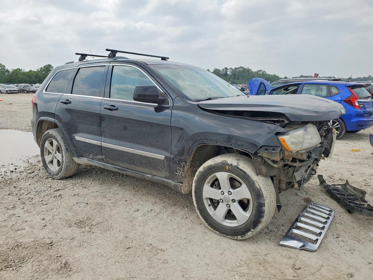 2011 Jeep Grand Cherokee Laredo Black vin: 1J4RR4GTXBC529875