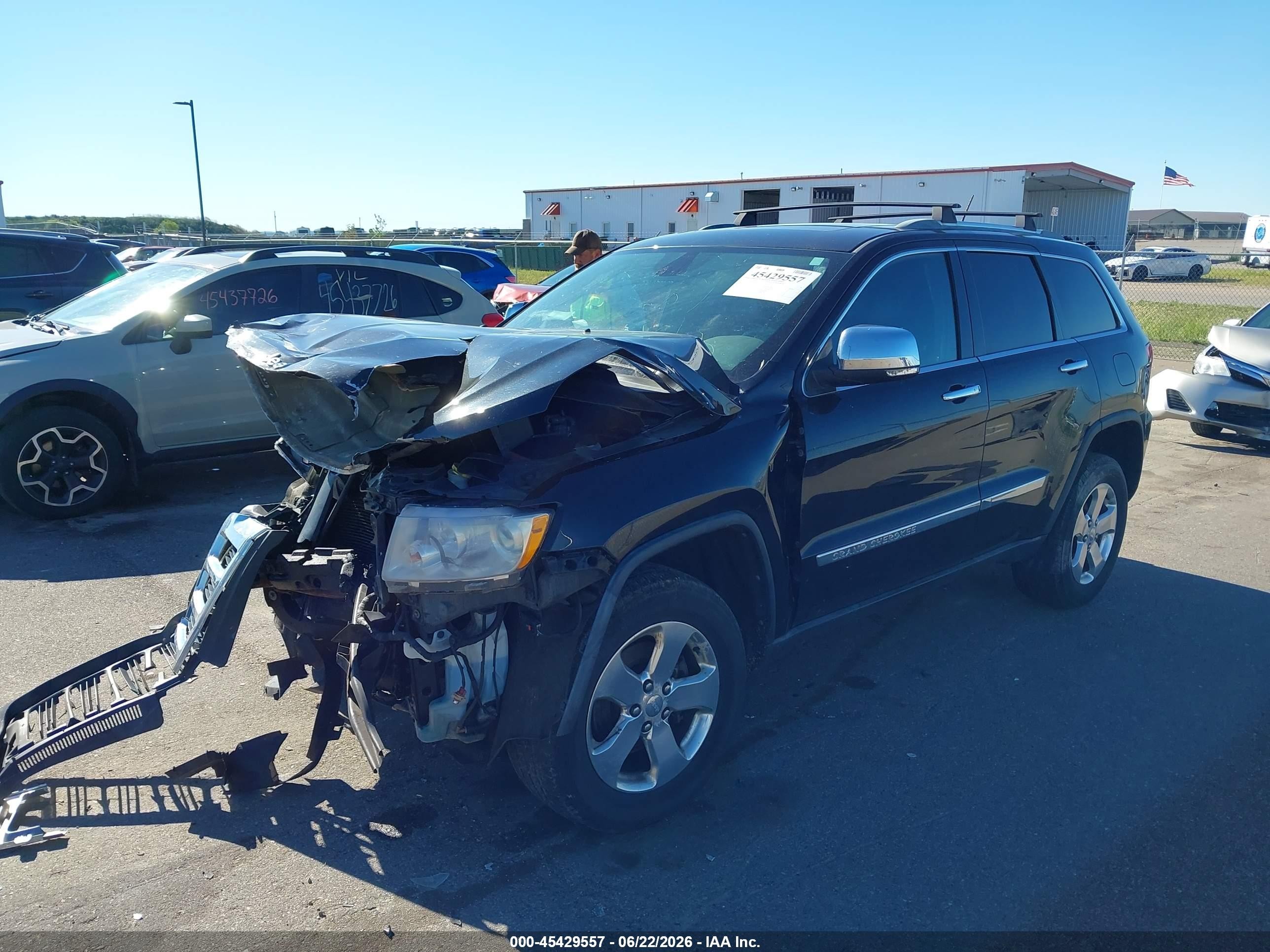 2011 Jeep Grand Cherokee Limited Black vin: 1J4RR5GG0BC612613