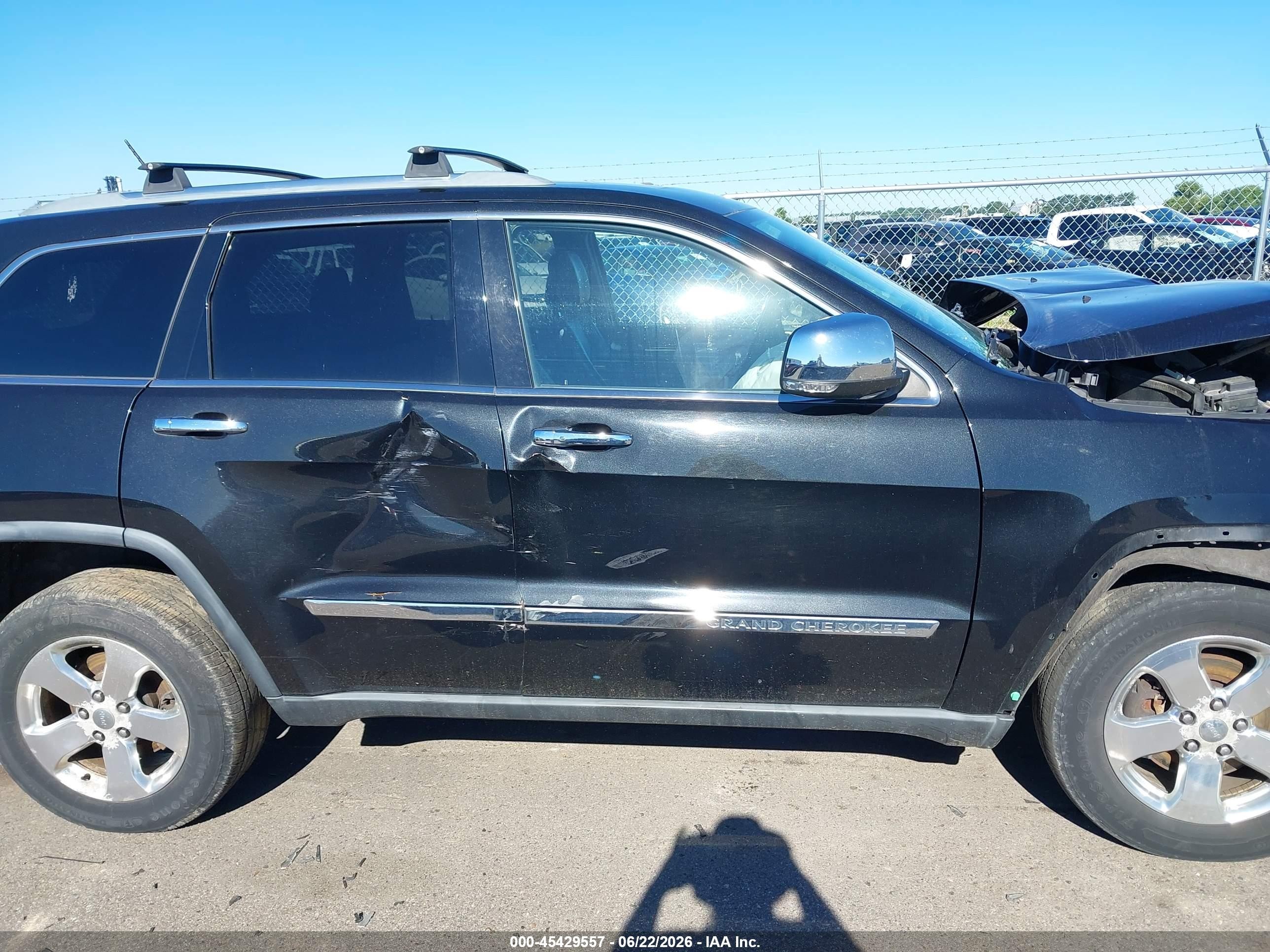 2011 Jeep Grand Cherokee Limited Black vin: 1J4RR5GG0BC612613