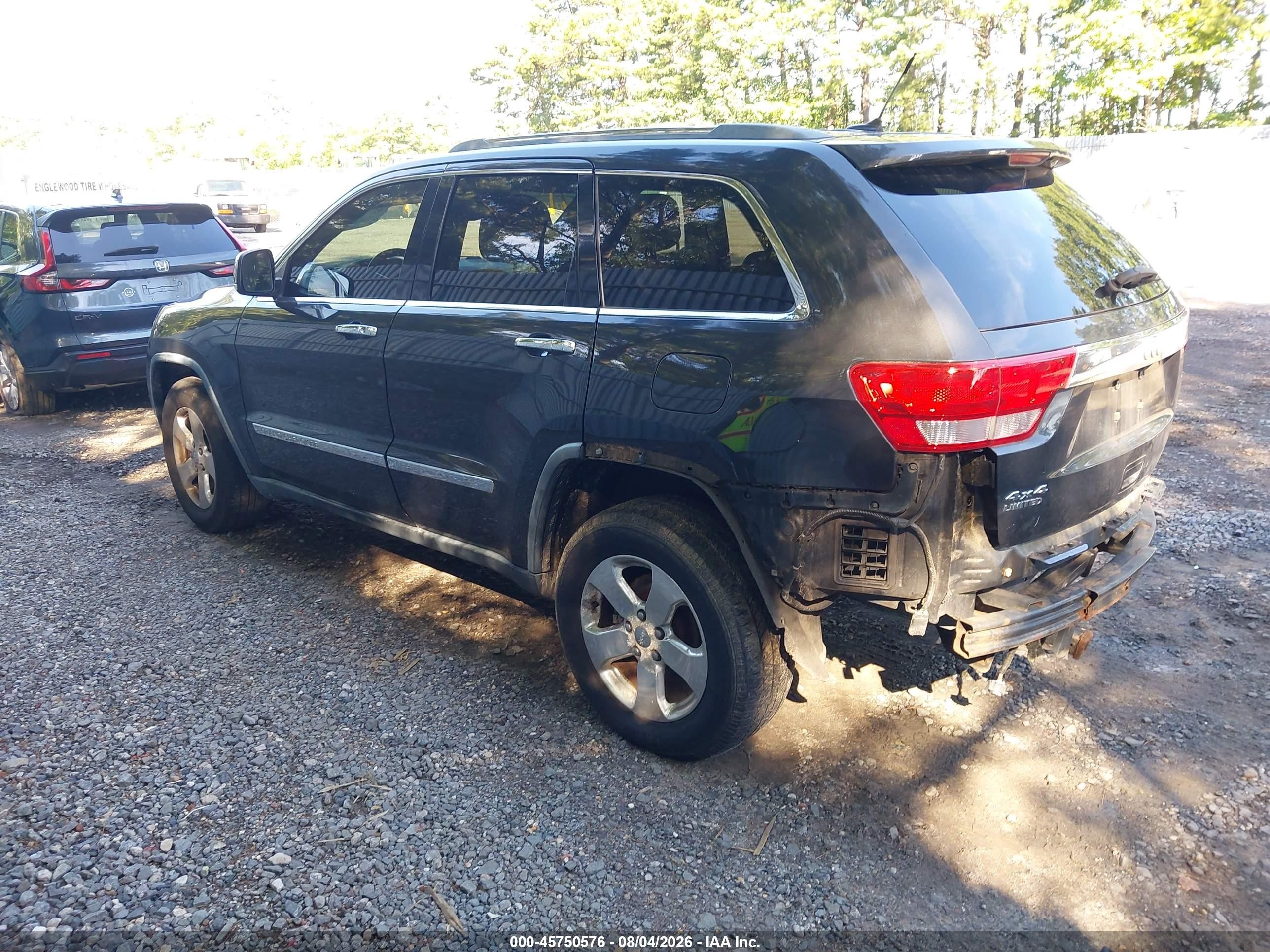 2011 Jeep Grand Cherokee Limited Gray vin: 1J4RR5GG0BC649256