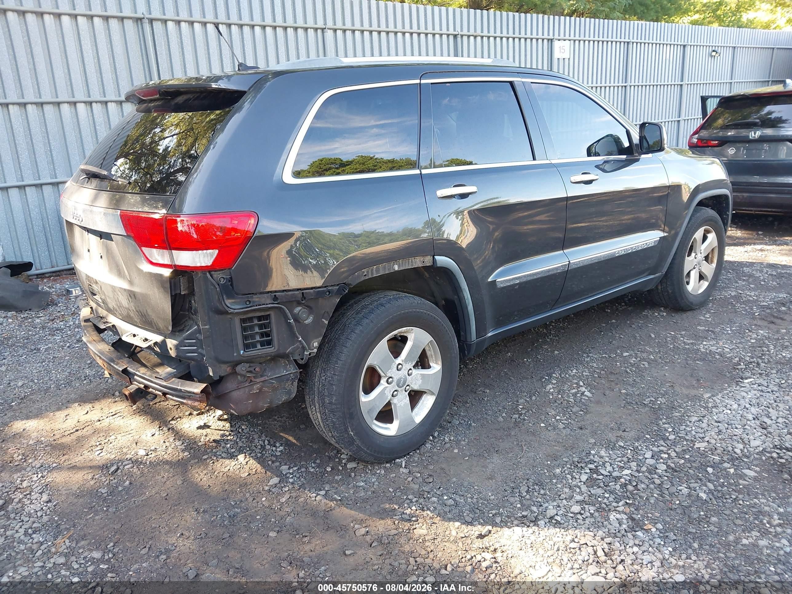 2011 Jeep Grand Cherokee Limited Gray vin: 1J4RR5GG0BC649256