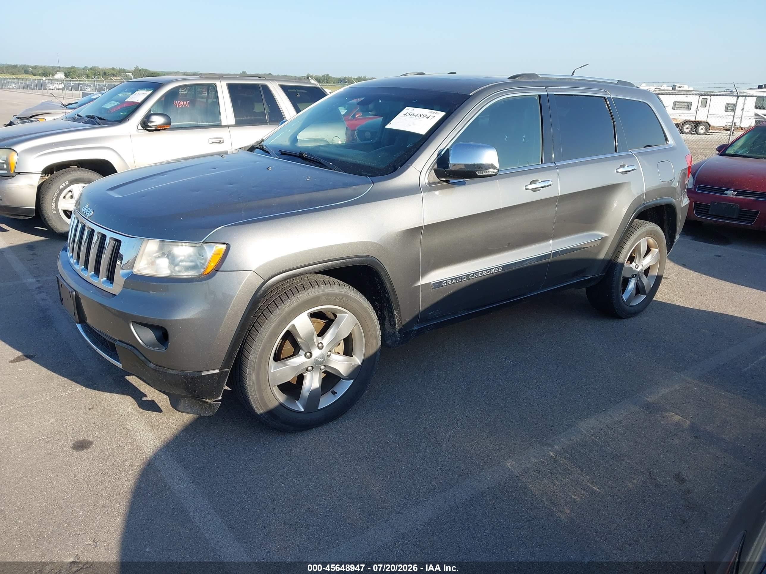 2011 Jeep Grand Cherokee Limited Gray vin: 1J4RR5GG0BC714672