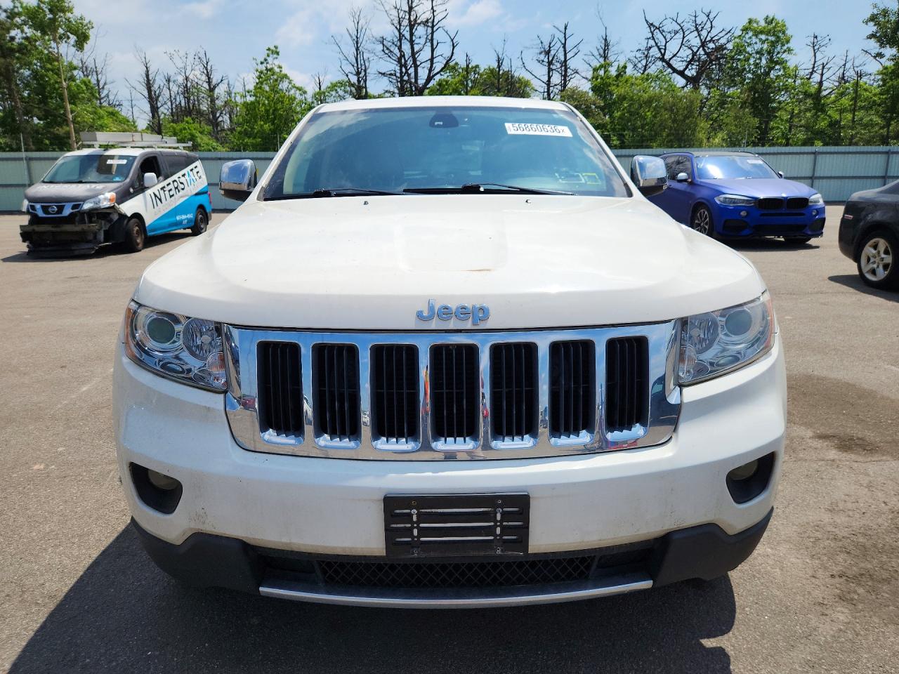 2011 Jeep Grand Cherokee Limited Белый vin: 1J4RR5GG1BC714468