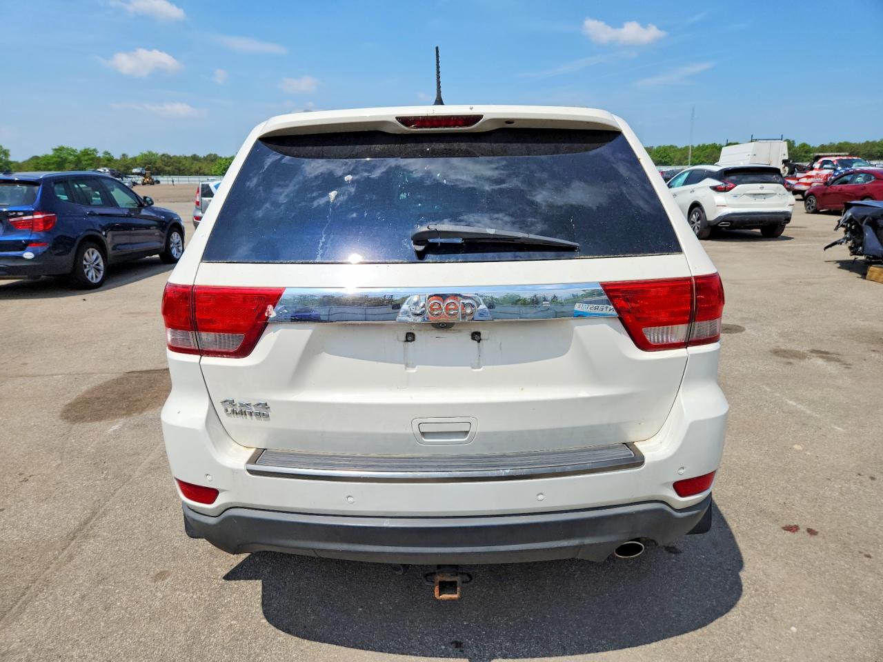 2011 Jeep Grand Cherokee Limited Белый vin: 1J4RR5GG1BC714468